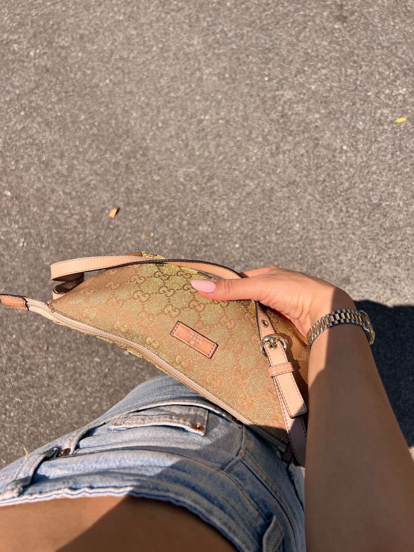 Baguette gucci  GG Canvas Edizione Speciale Cangiante