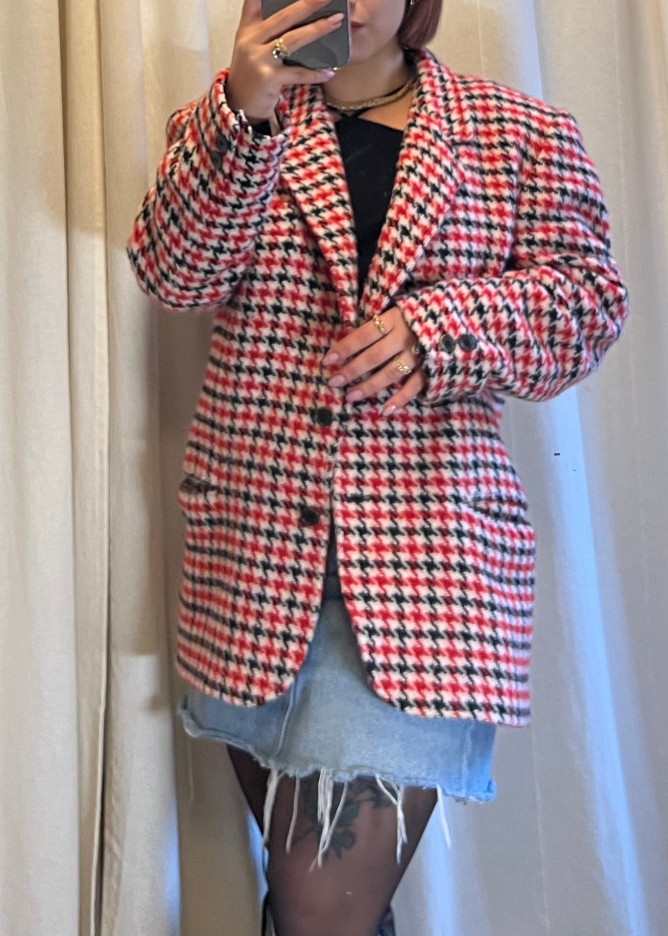 Blazer vintage in lana