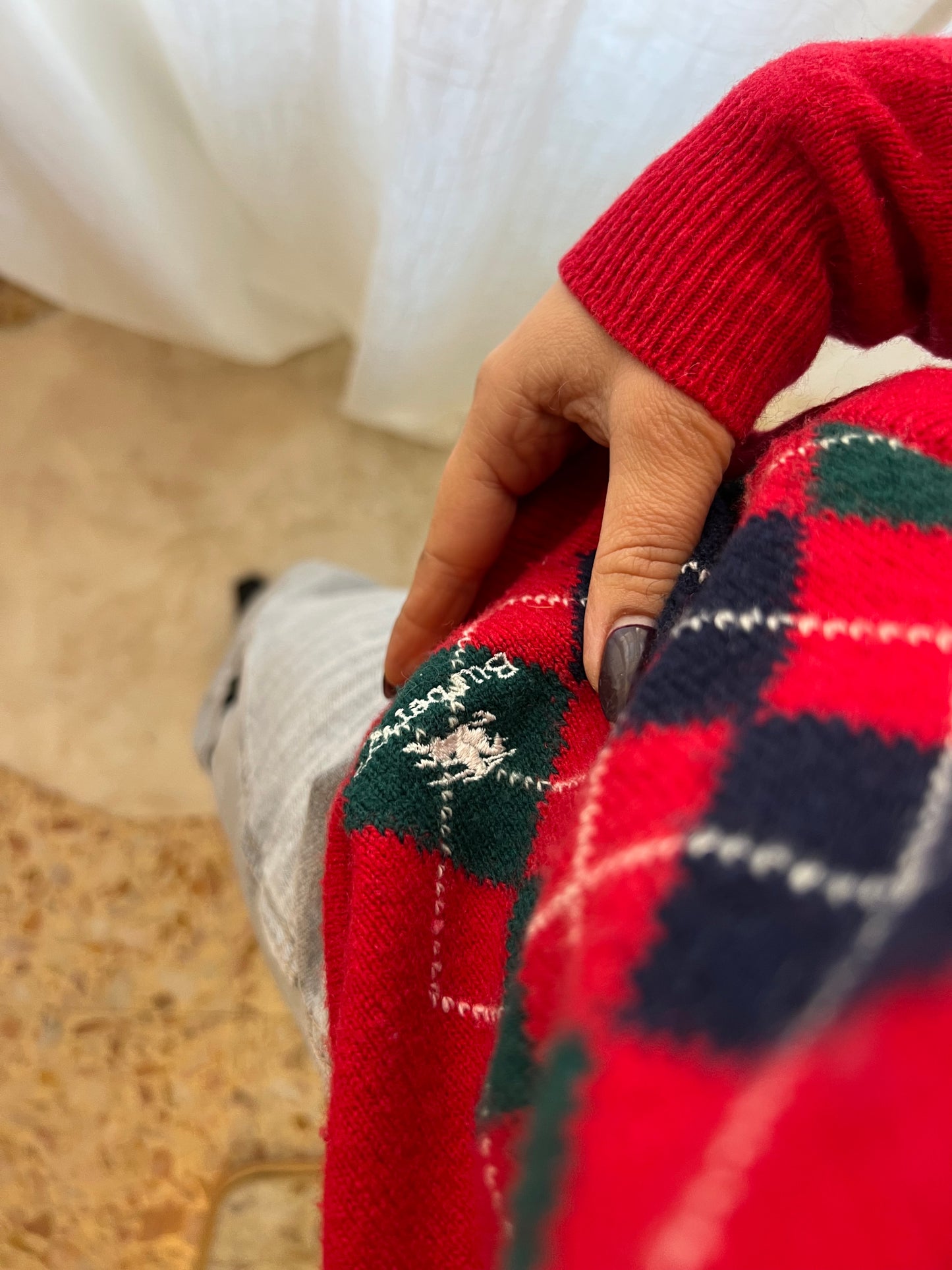 Cardigan Burberry in lana