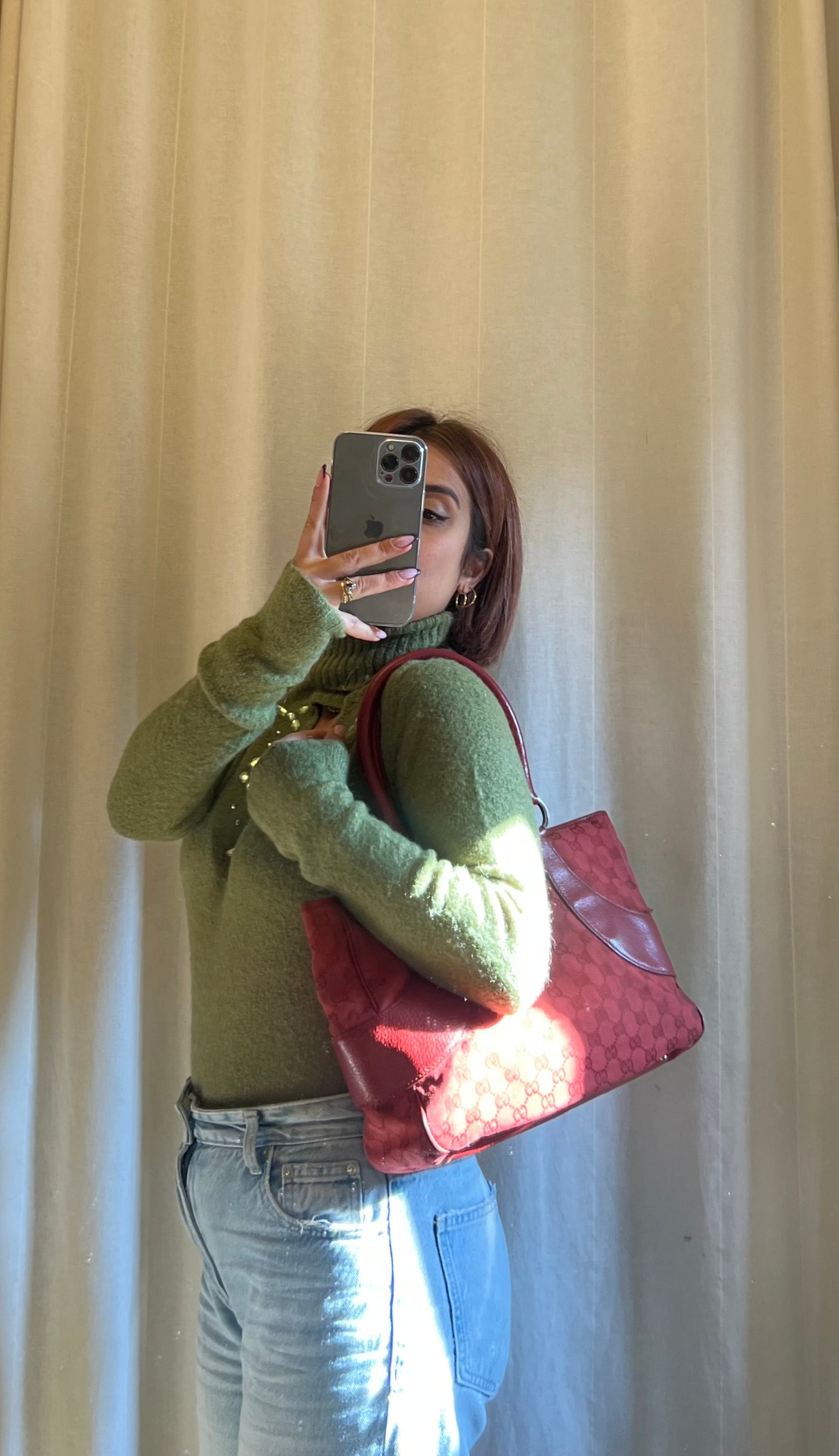 Shopper gucci rossa
