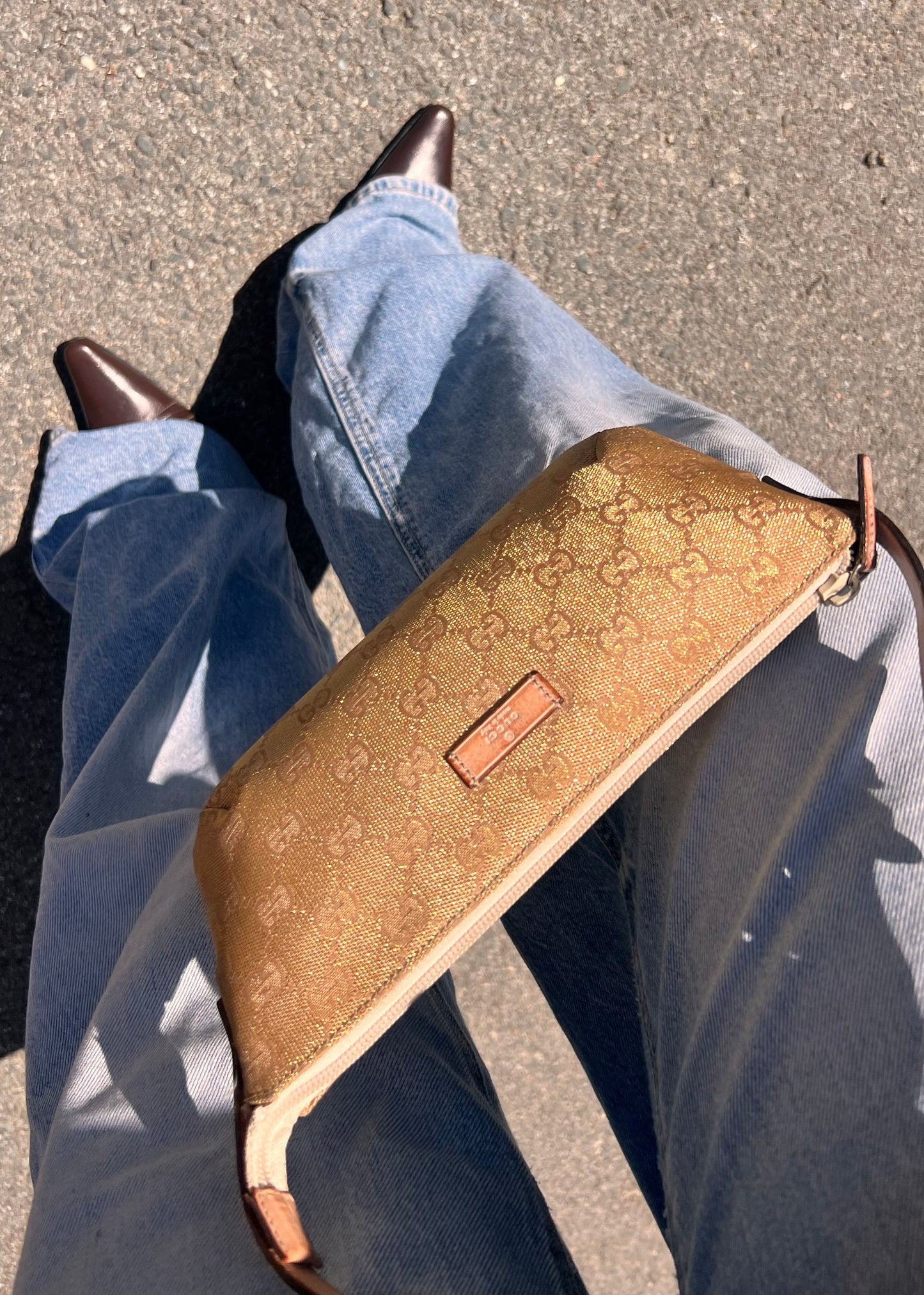 Baguette gucci  GG Canvas Edizione Speciale Cangiante