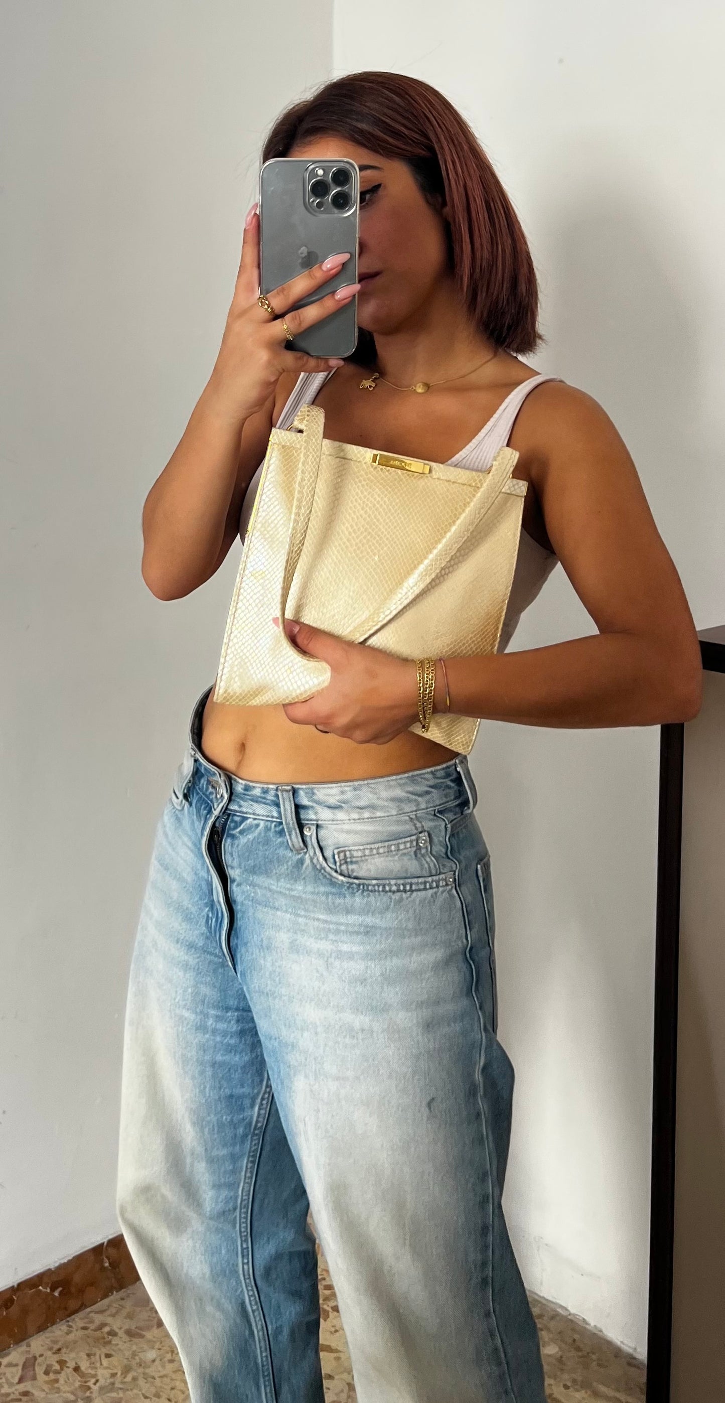 Borsa Escada in pitone