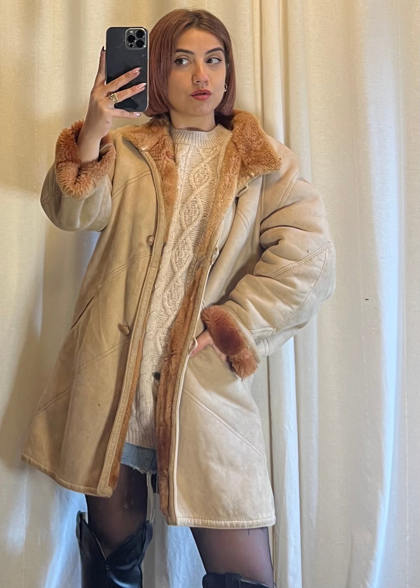 Shearling vintage