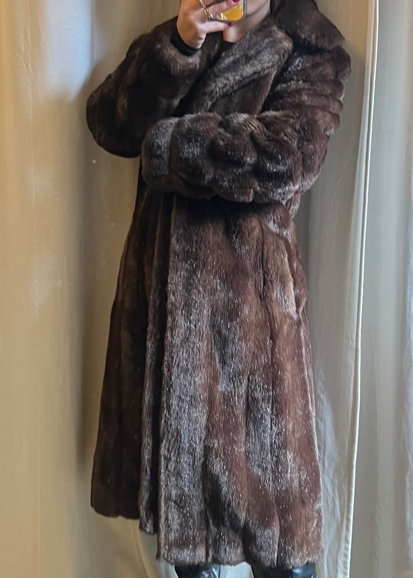 Eco pelliccia vintage