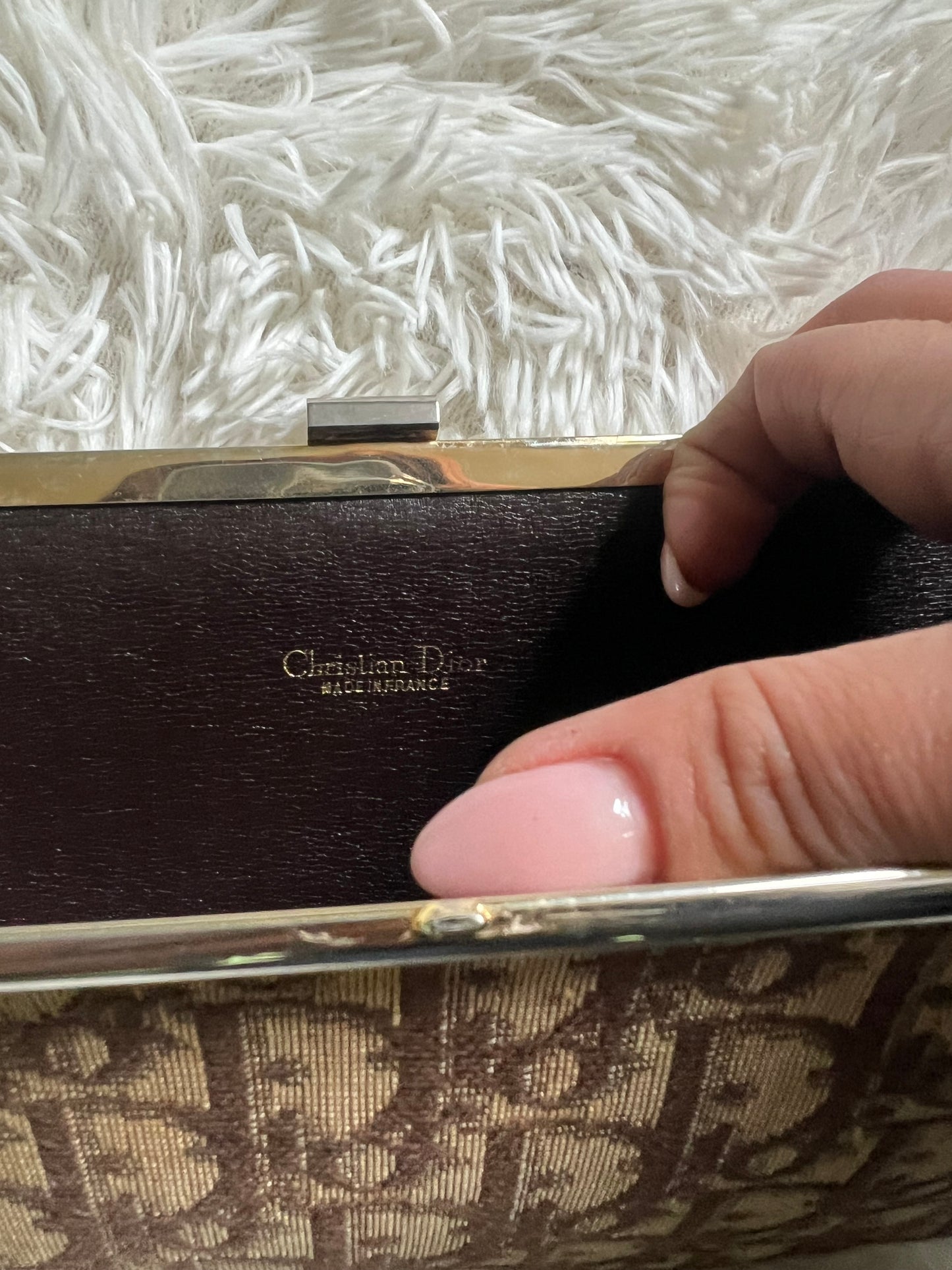 Clutch Dior vintage 1970