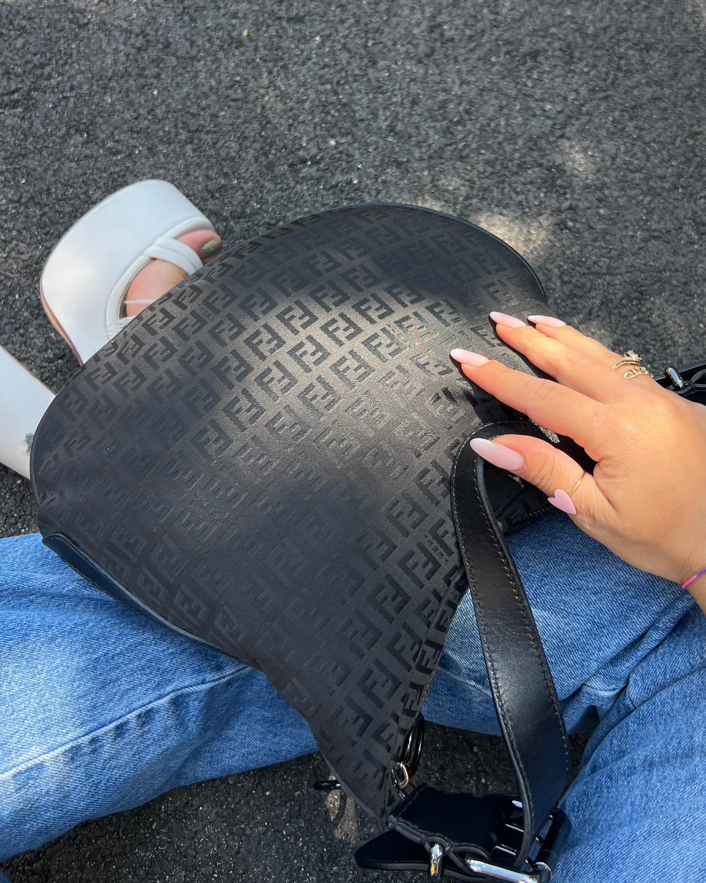 Fendi oyster bag