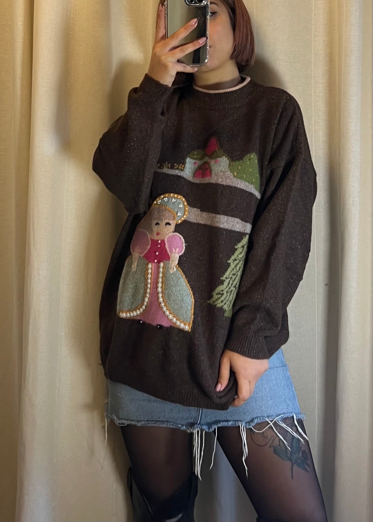 Maglione in lana principessa