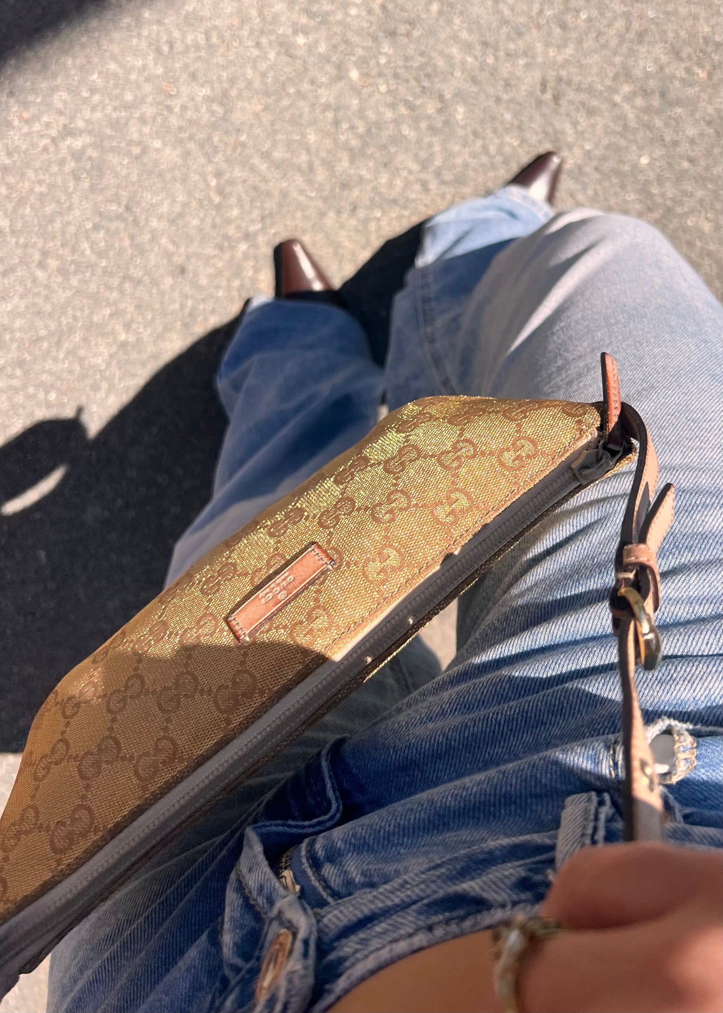 Baguette gucci  GG Canvas Edizione Speciale Cangiante