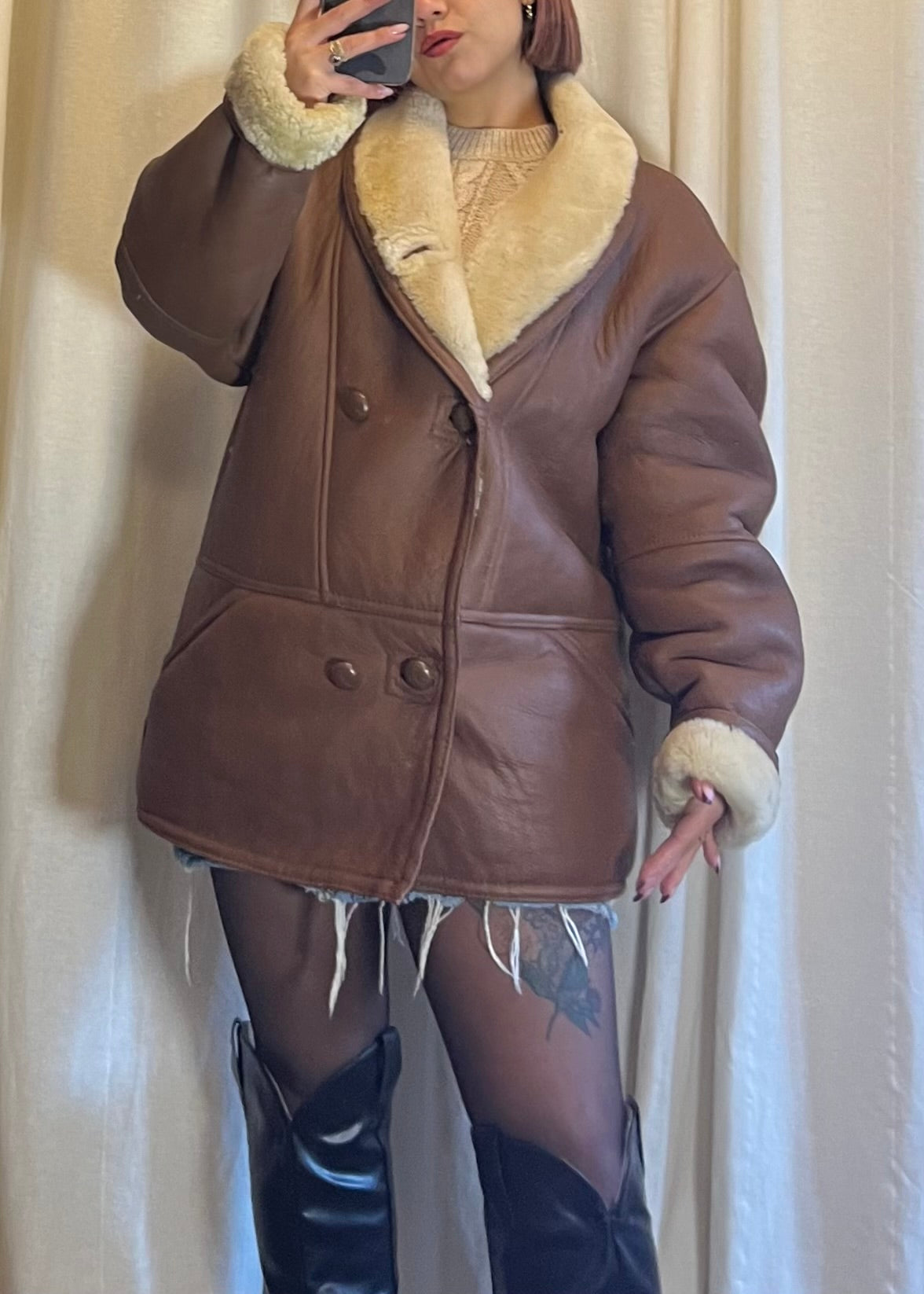 Shearling vintage