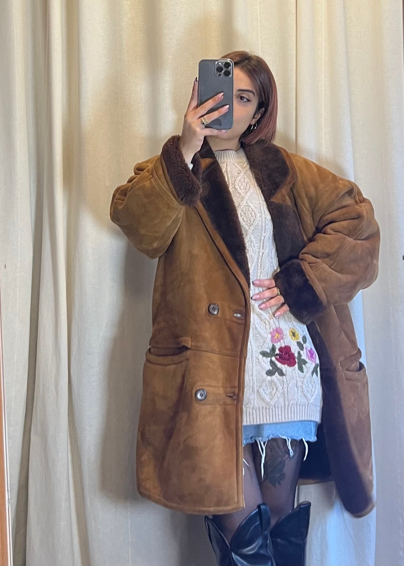 Shearling vintage