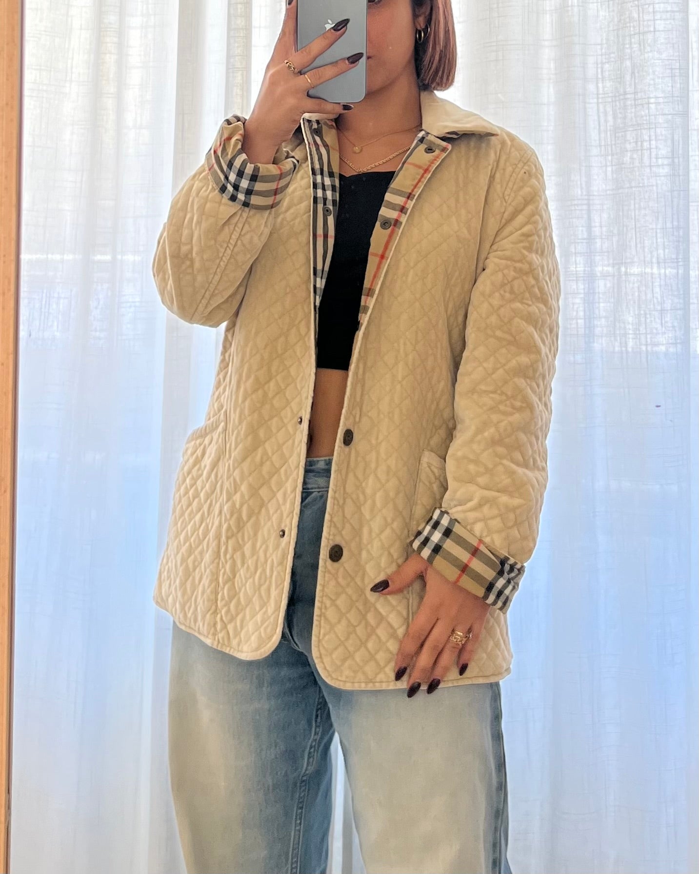 Giacca trapuntata Burberry