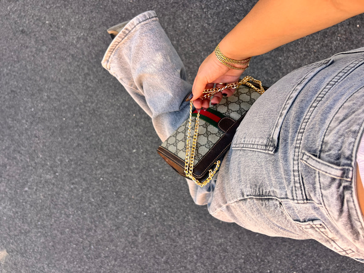 Borsa  Gucci Vintage ophidia Supreme Web