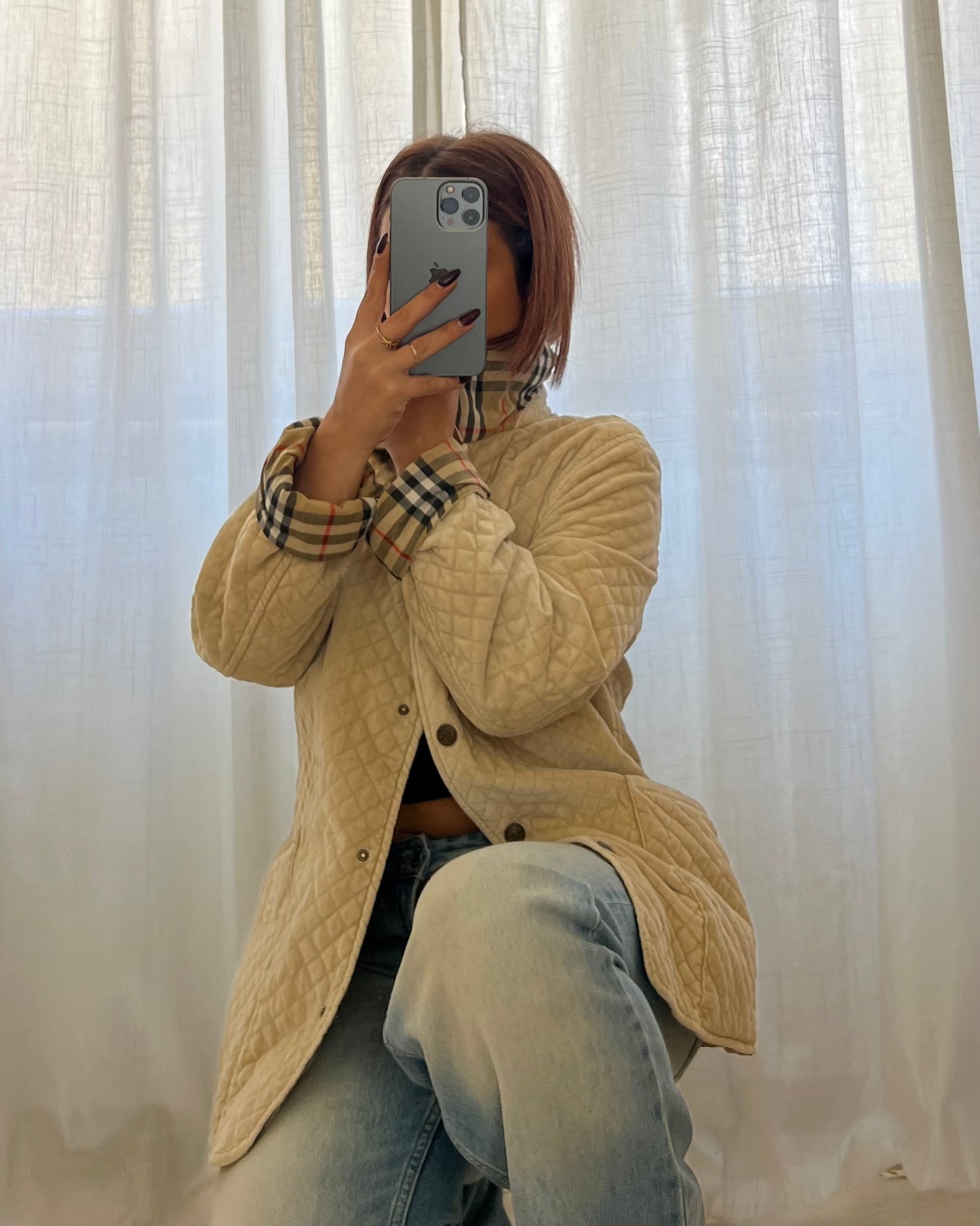 Giacca trapuntata Burberry