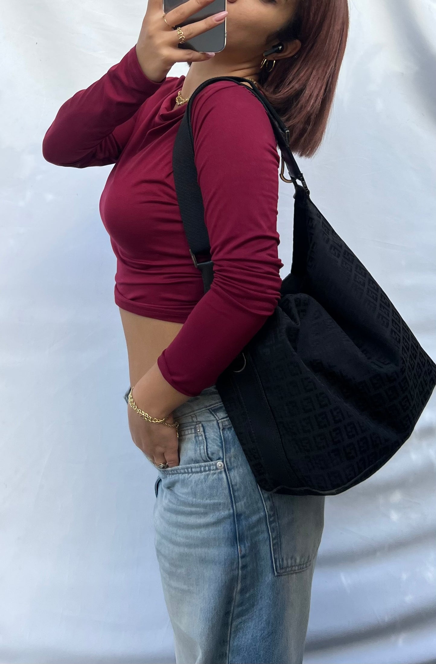 Borsa Fendi zucchino