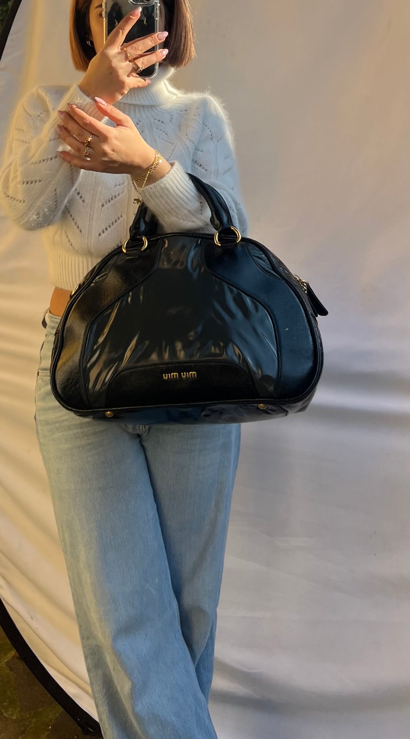 Maxi bowling Bag Miu Miu