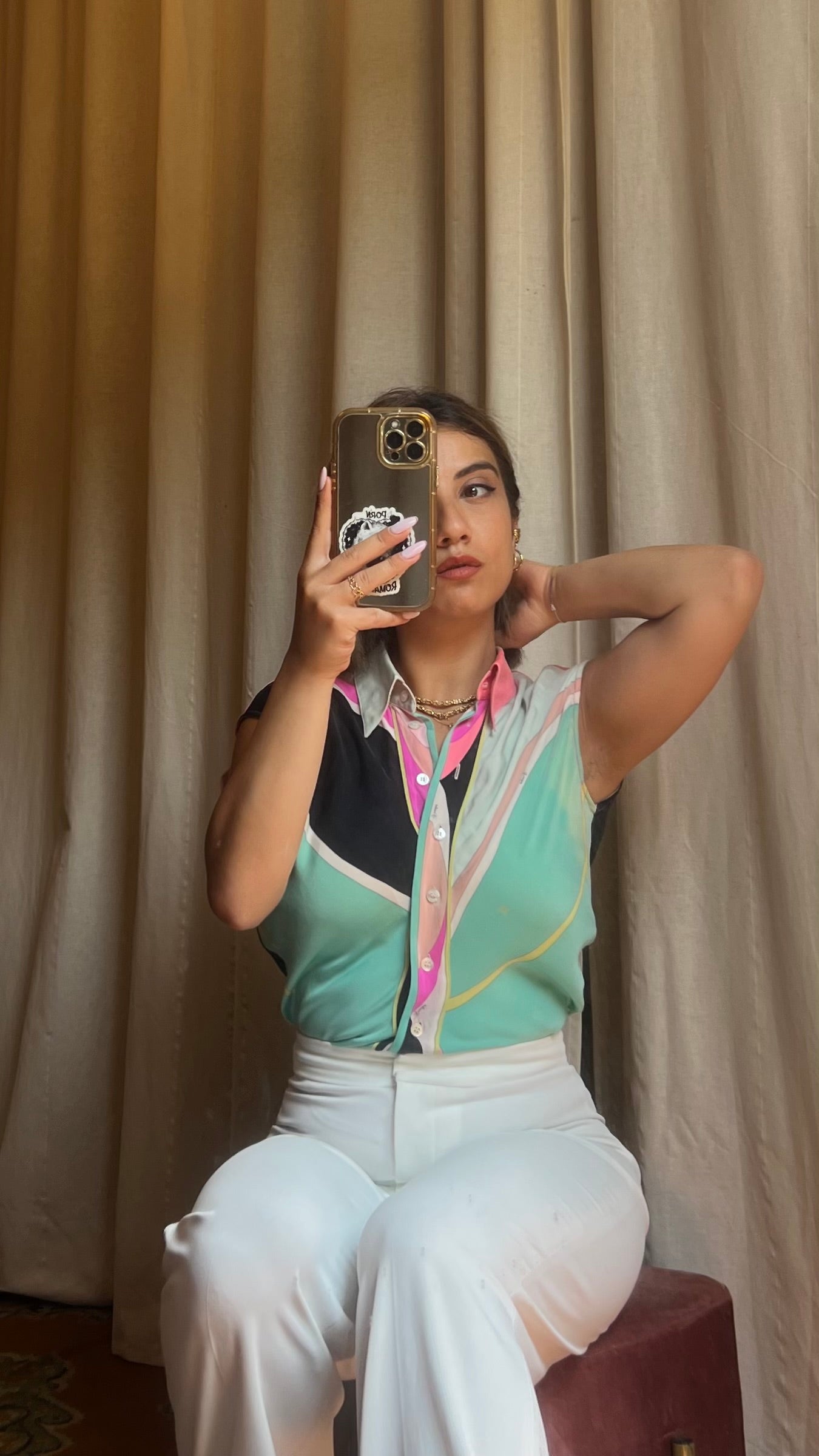 Camicia Emilio Pucci in seta