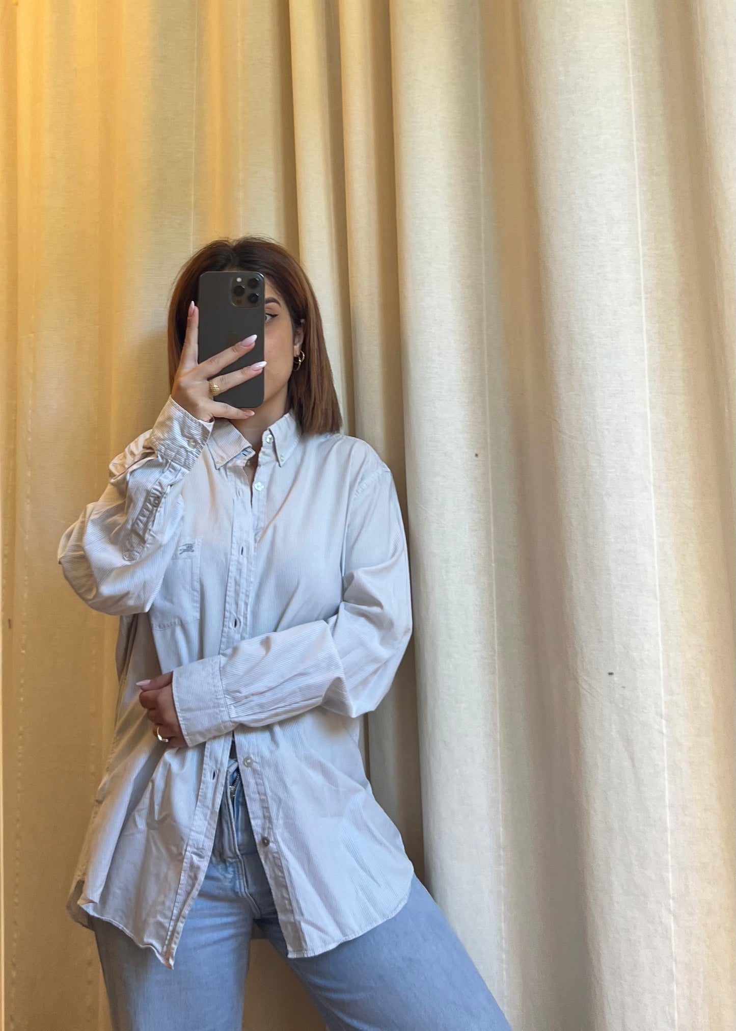 Camicia Burberry Brit a Righe Sottili – Taglia L