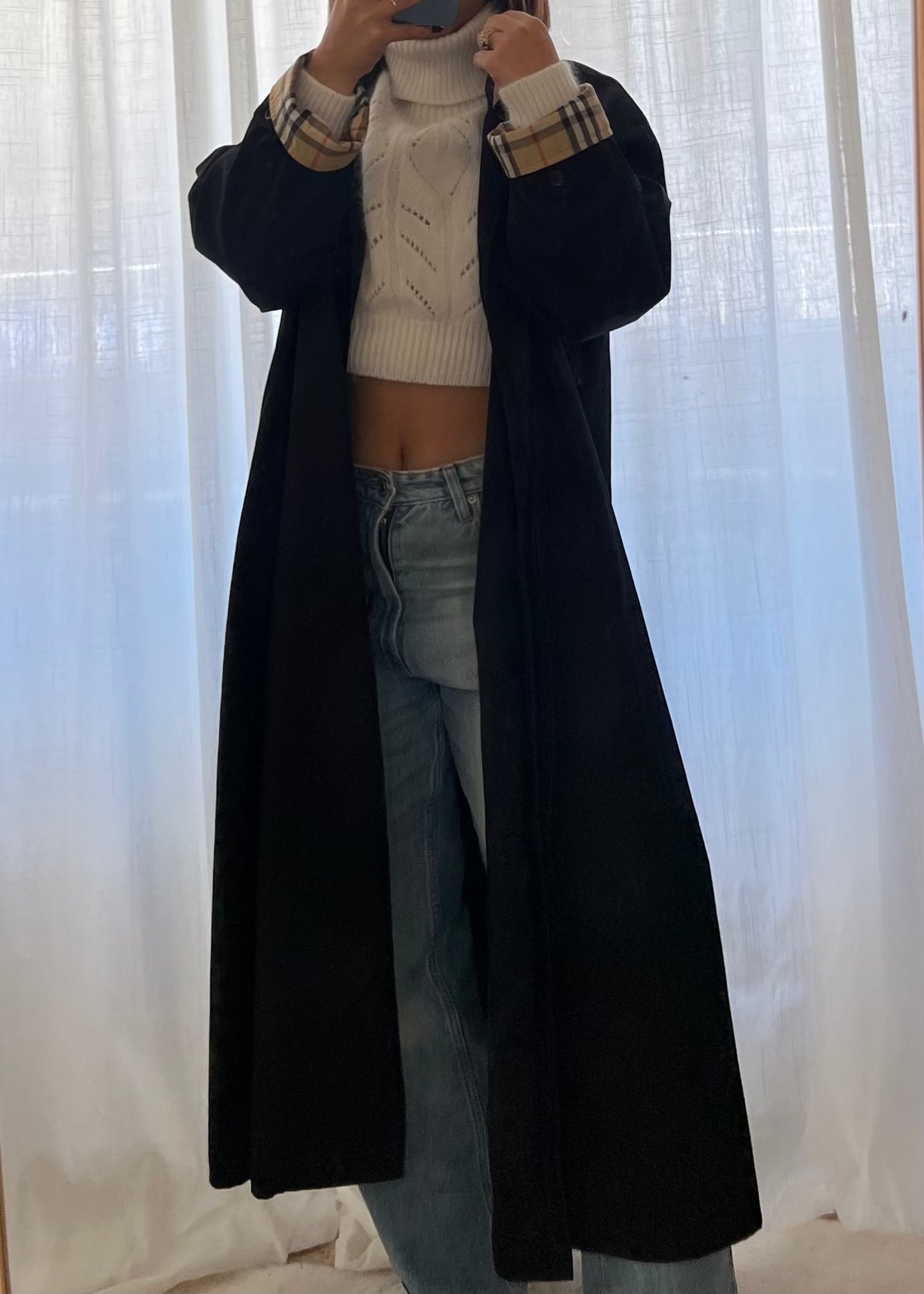 Trench Burberry check