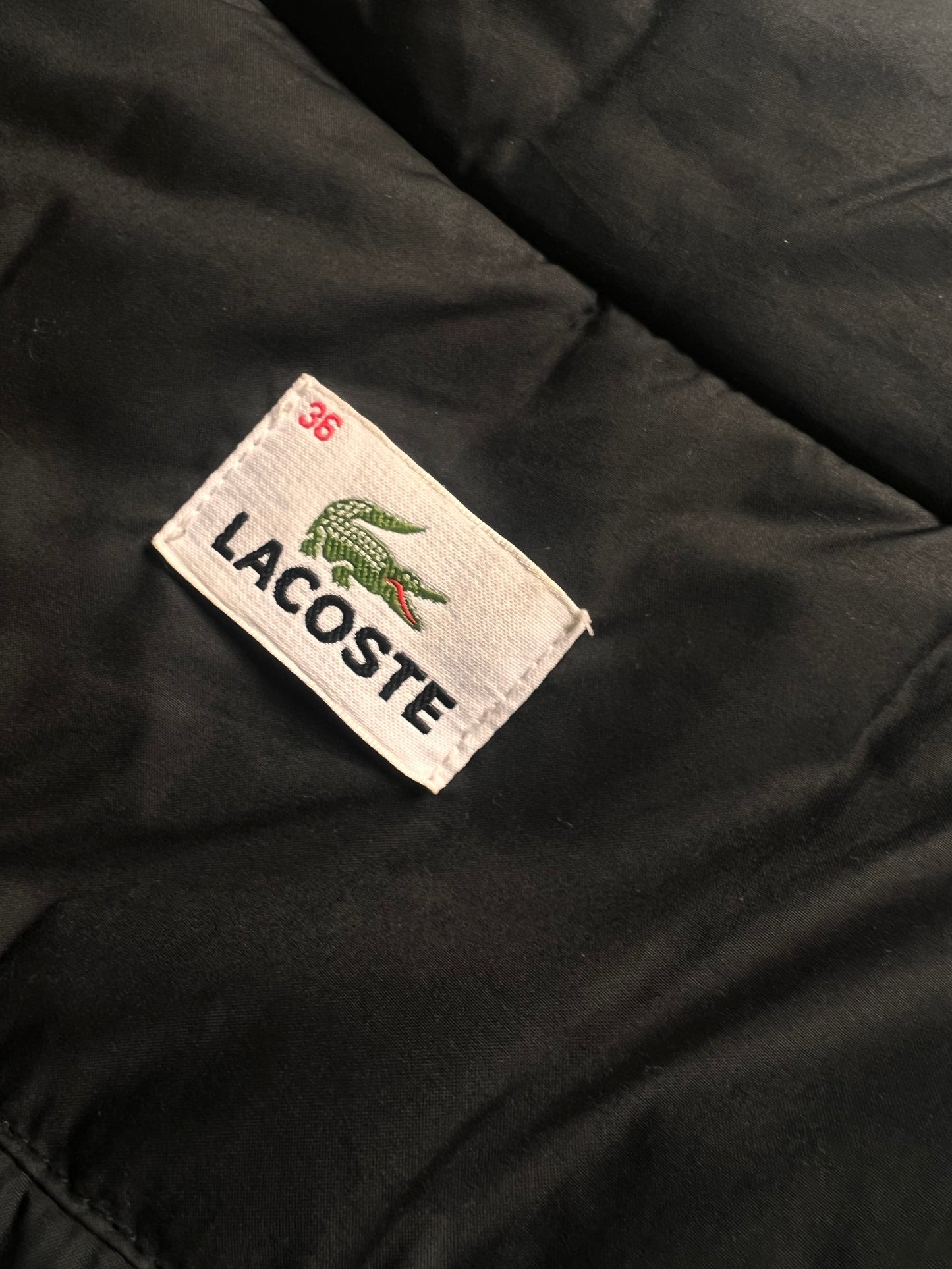 Piumino lungo Lacoste