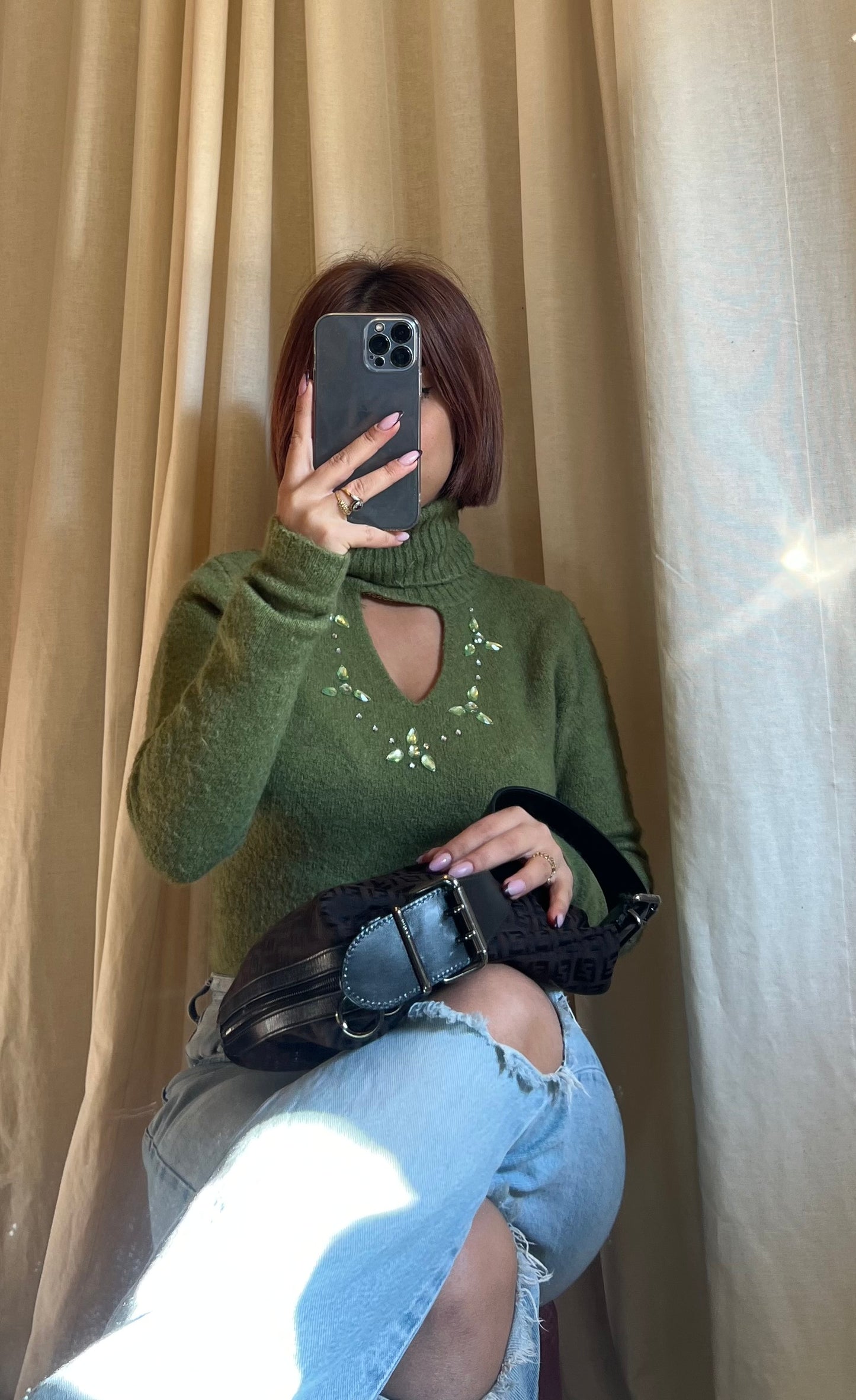 Fendi oyster cioccolato