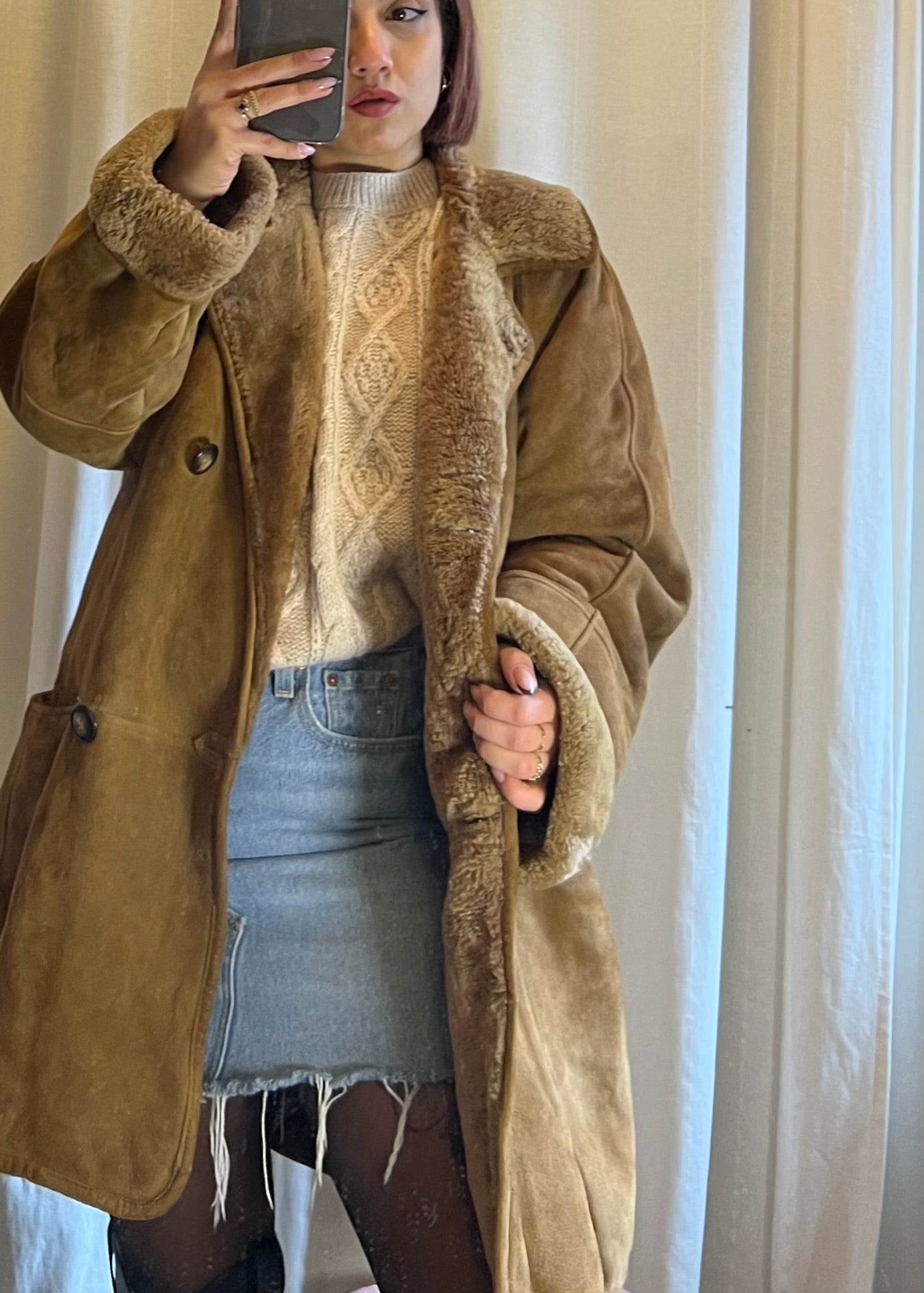 Shearling vintage