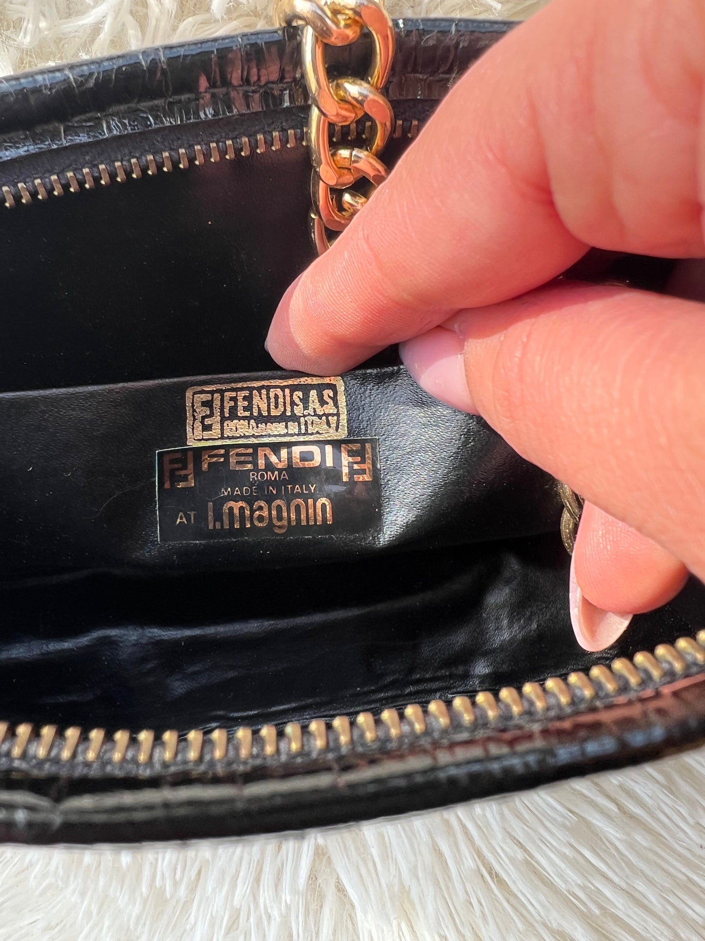 Borsa Fendi vintage zucca
