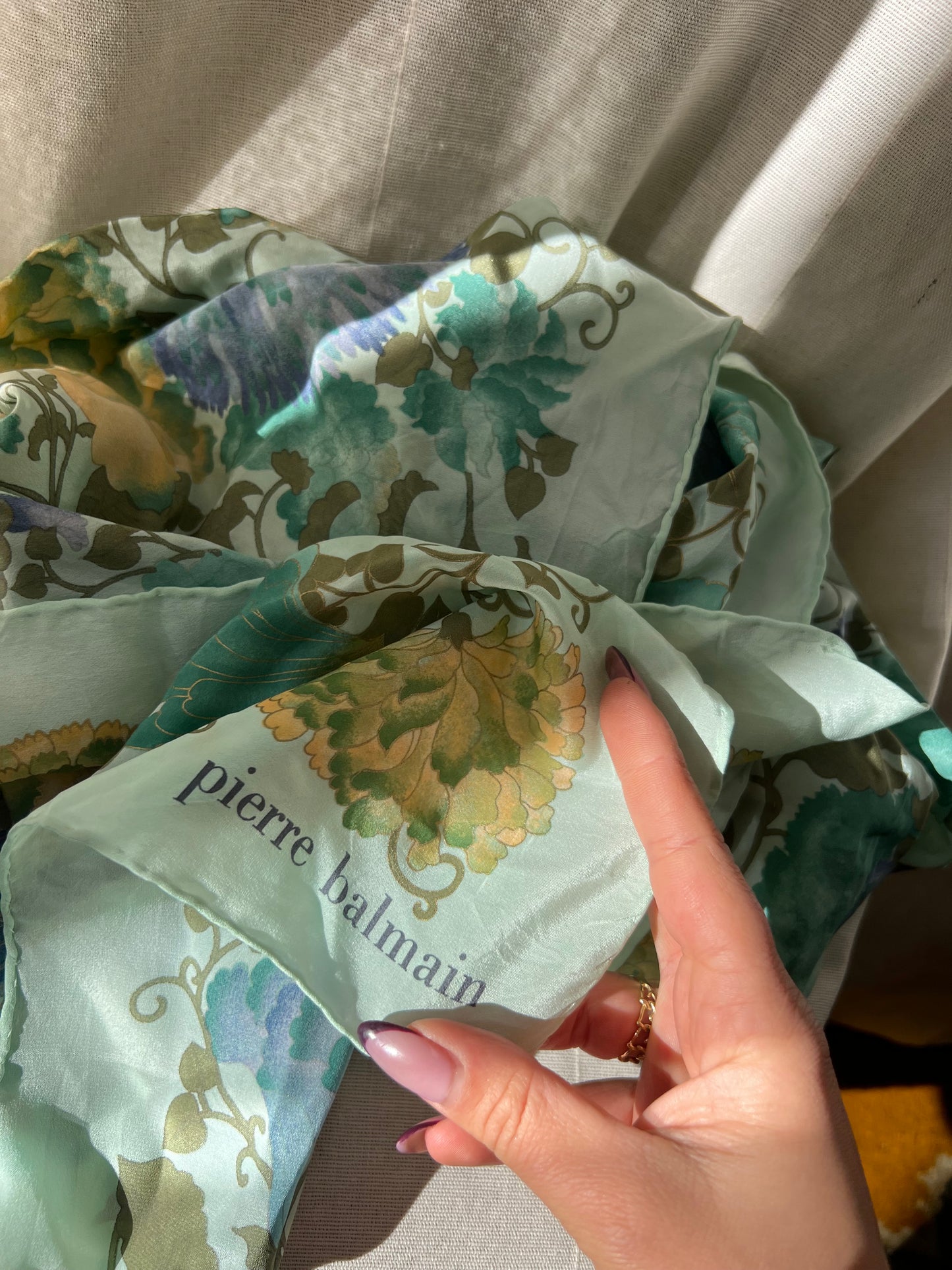 Foulard Pierre Balmain  vintage