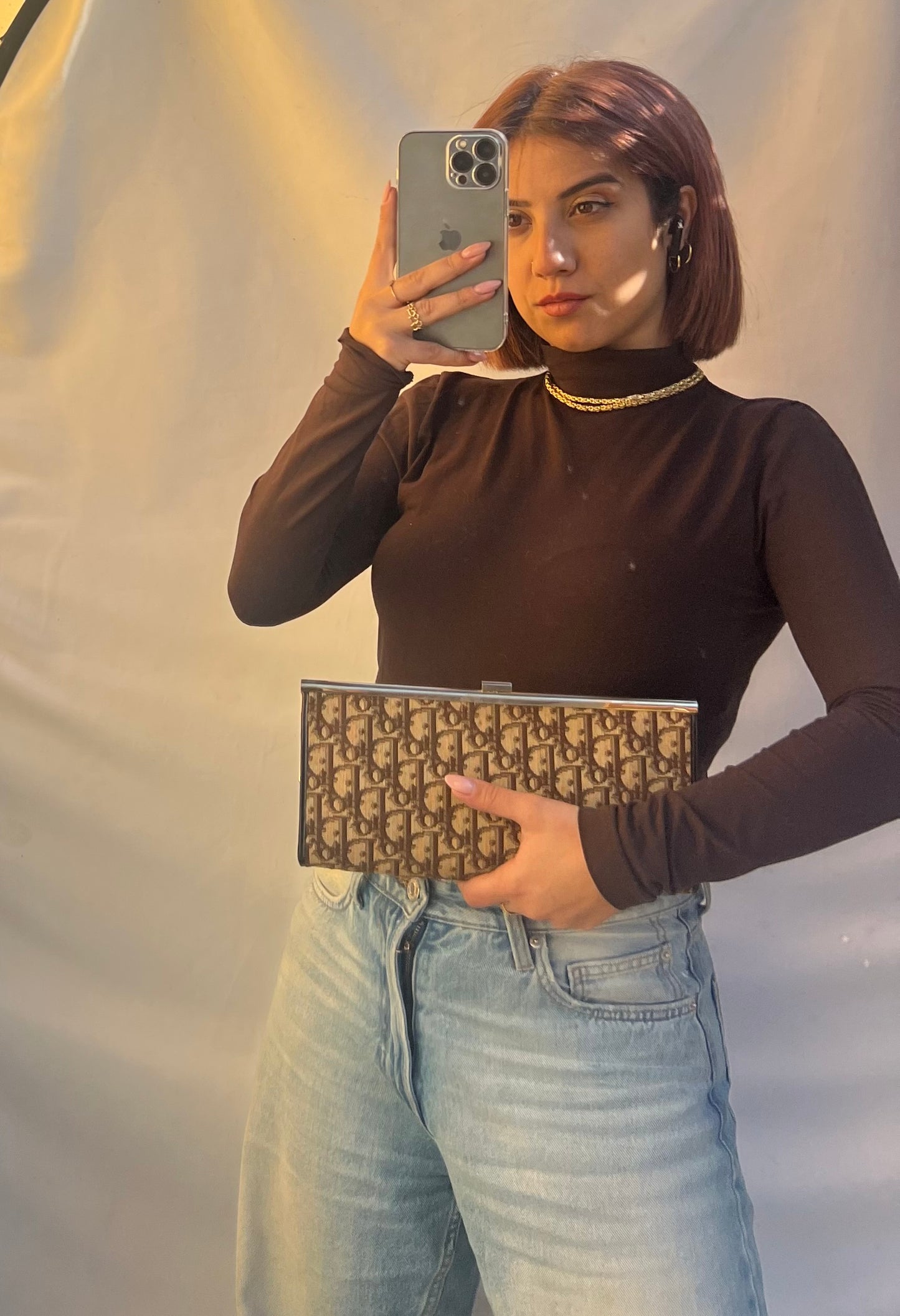 Clutch Dior vintage 1970