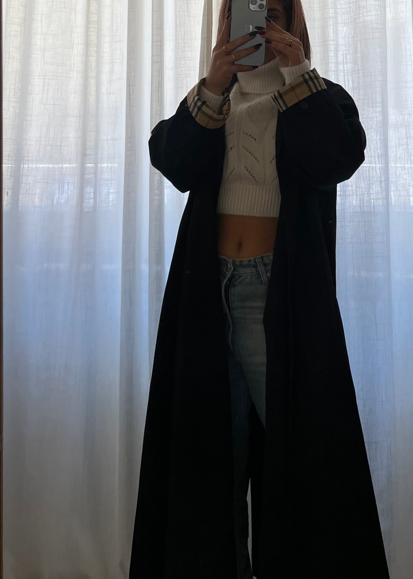 Trench Burberry check