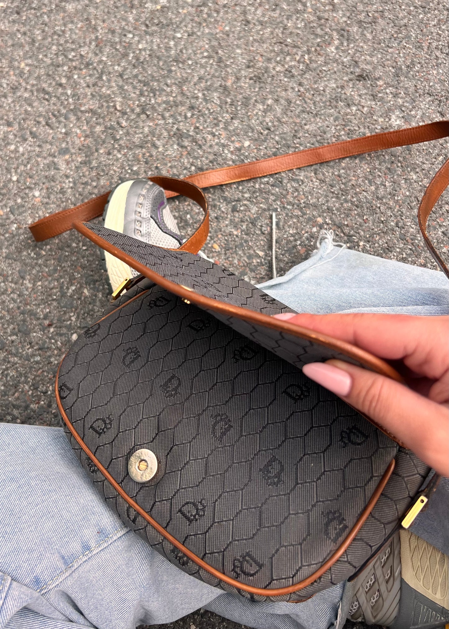 Borsa a Tracolla Christian Dior - Vintage honeycomb
