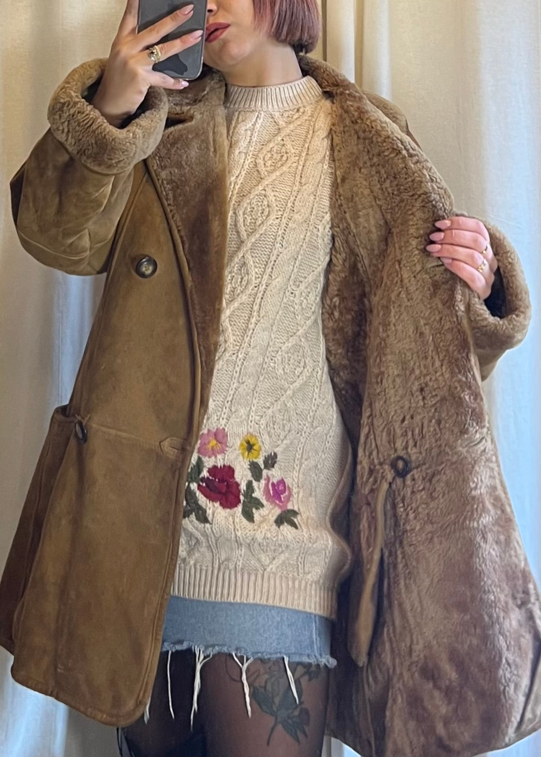 Shearling vintage