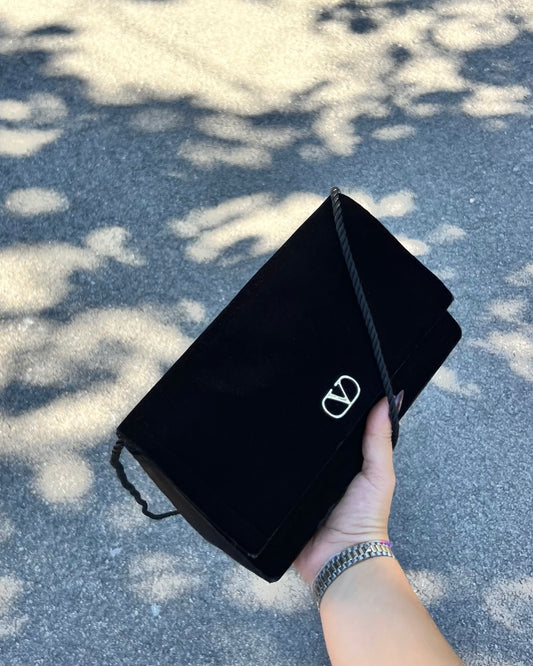 Borsa Valentino Garavani in velluto