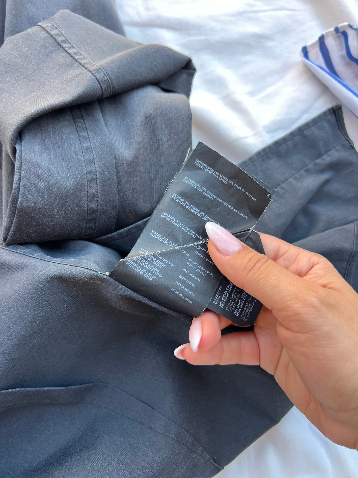 Camicia PRADA Grigio Antracite – Effetto Vintage / Oversize