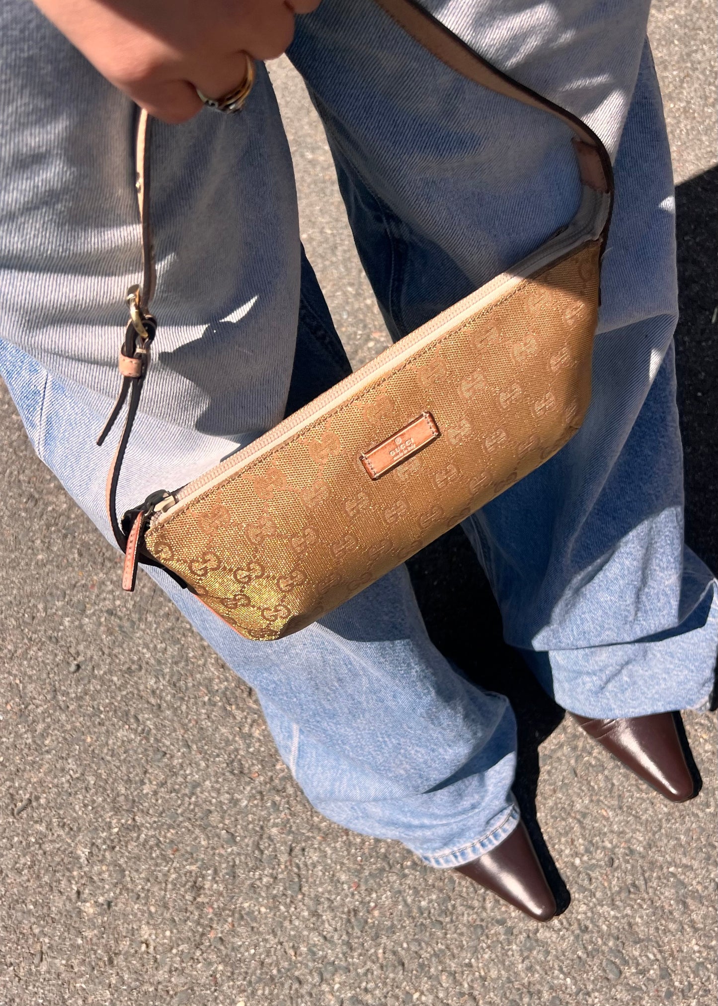 Baguette gucci  GG Canvas Edizione Speciale Cangiante