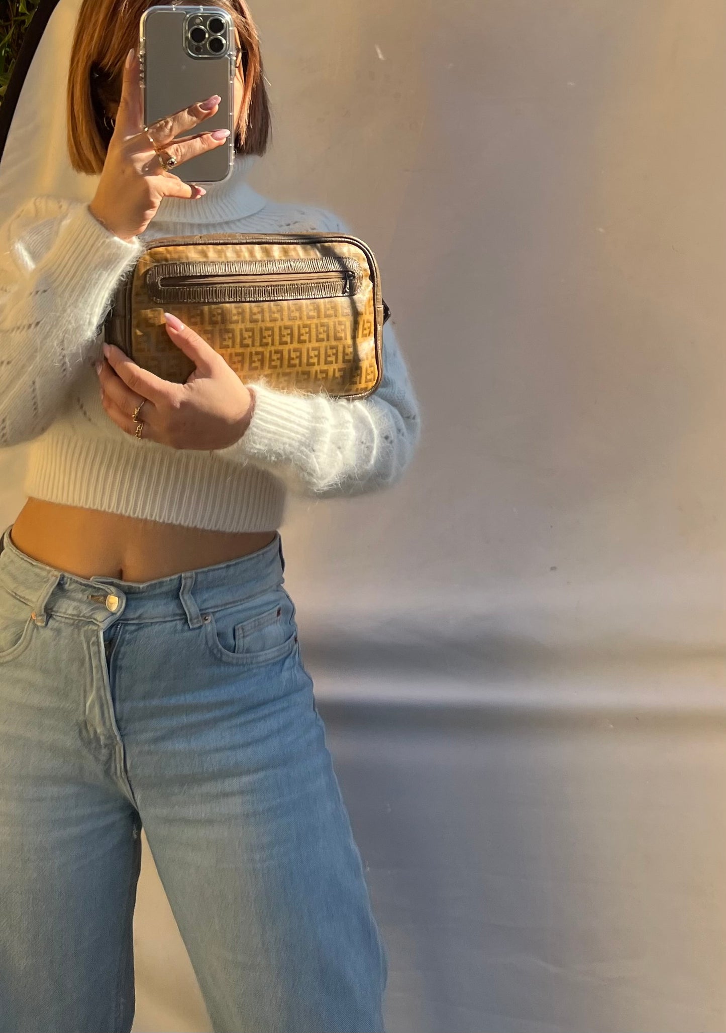 Borsa Fendi zucchino