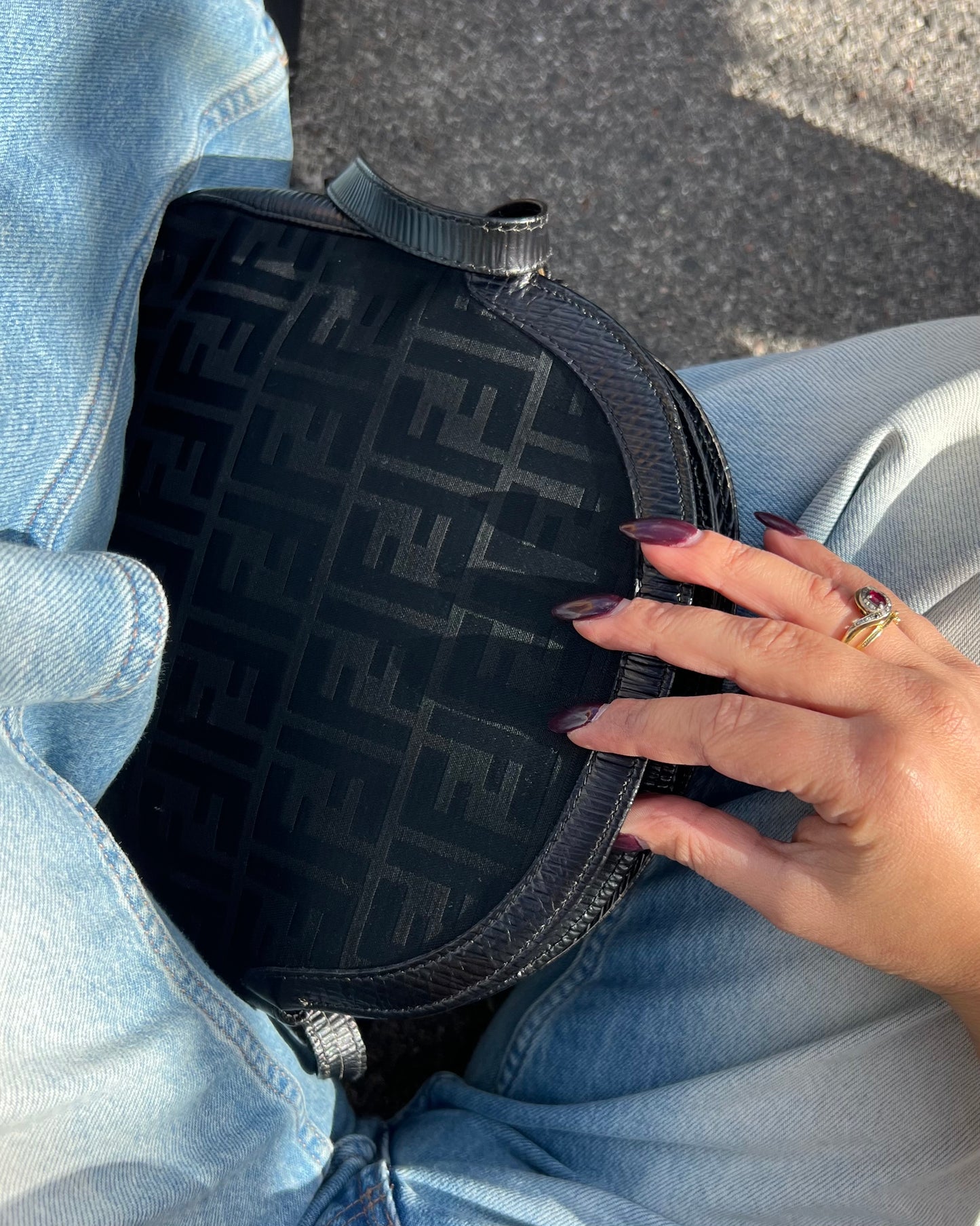 Borsa  fendi zucca vintage