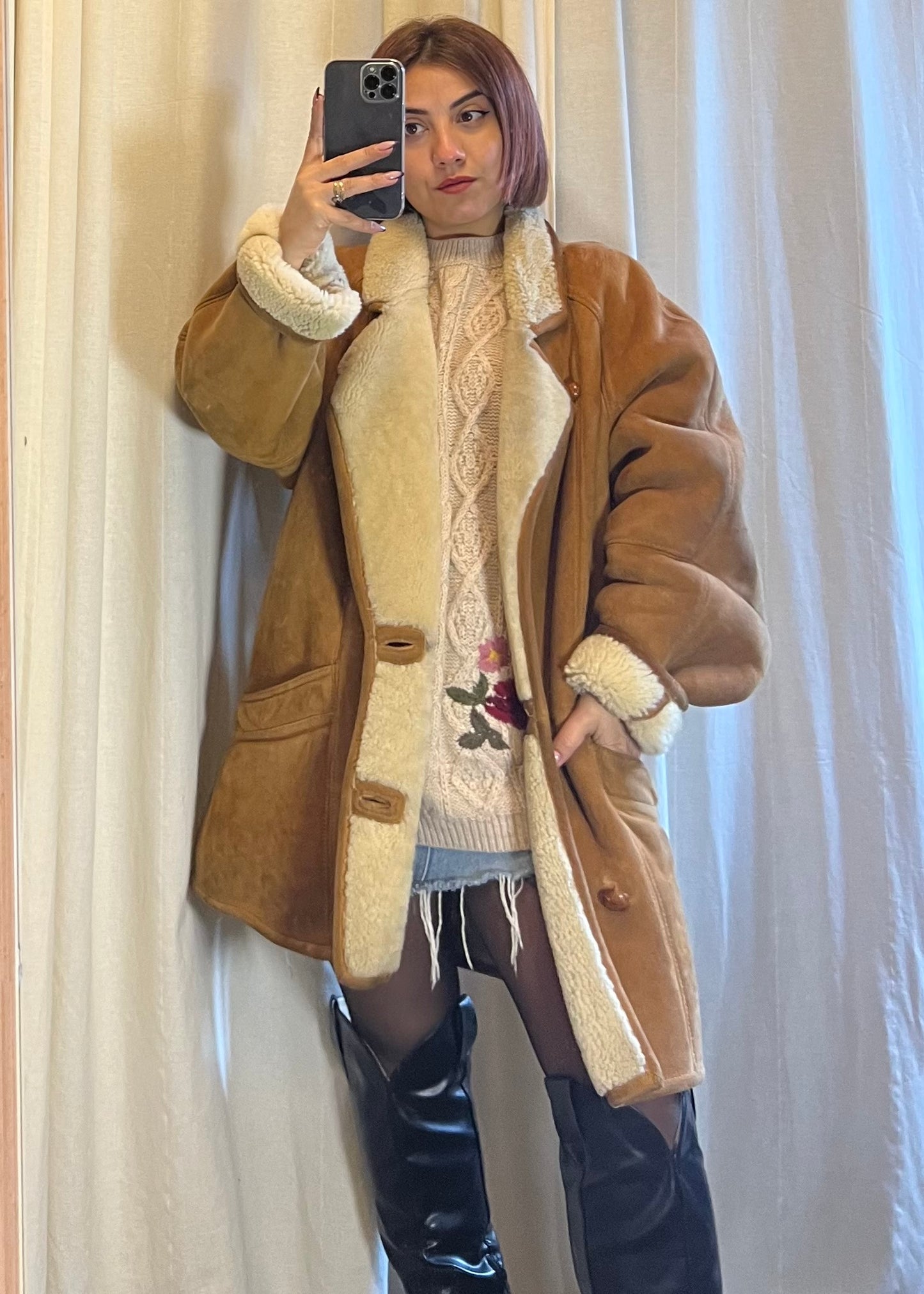 Shearling vintage