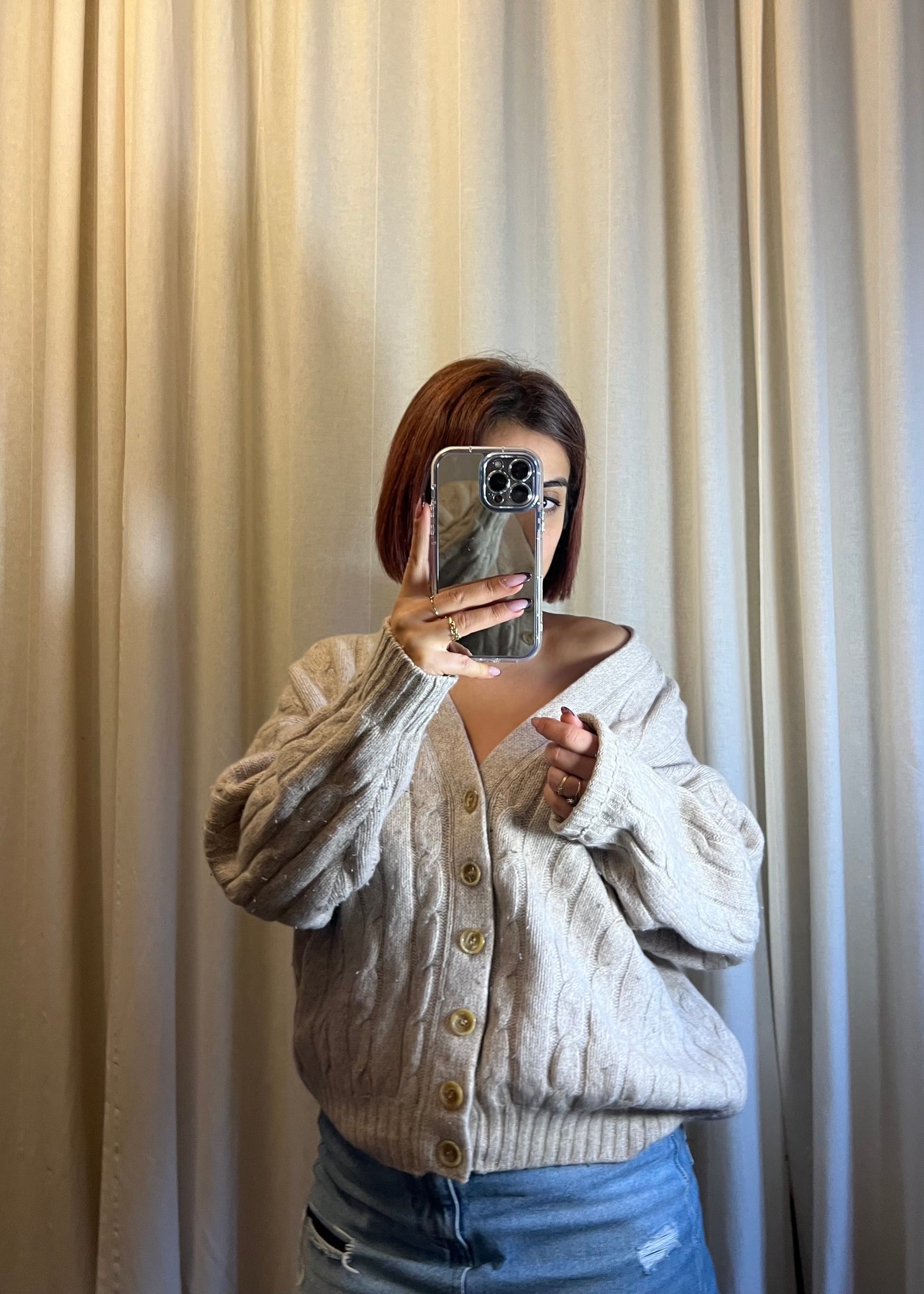 cardigan in lana Benetton vintage