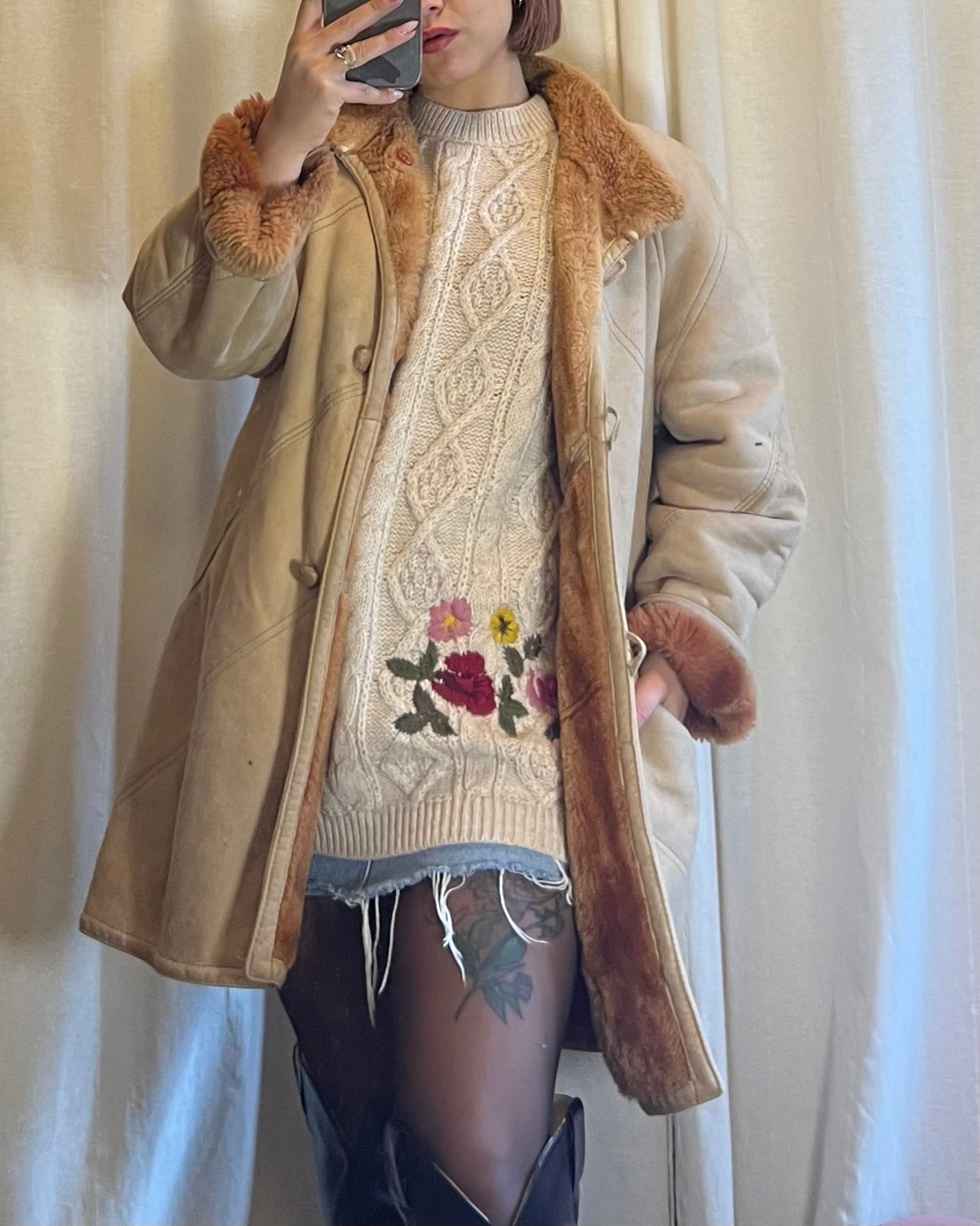 Shearling vintage