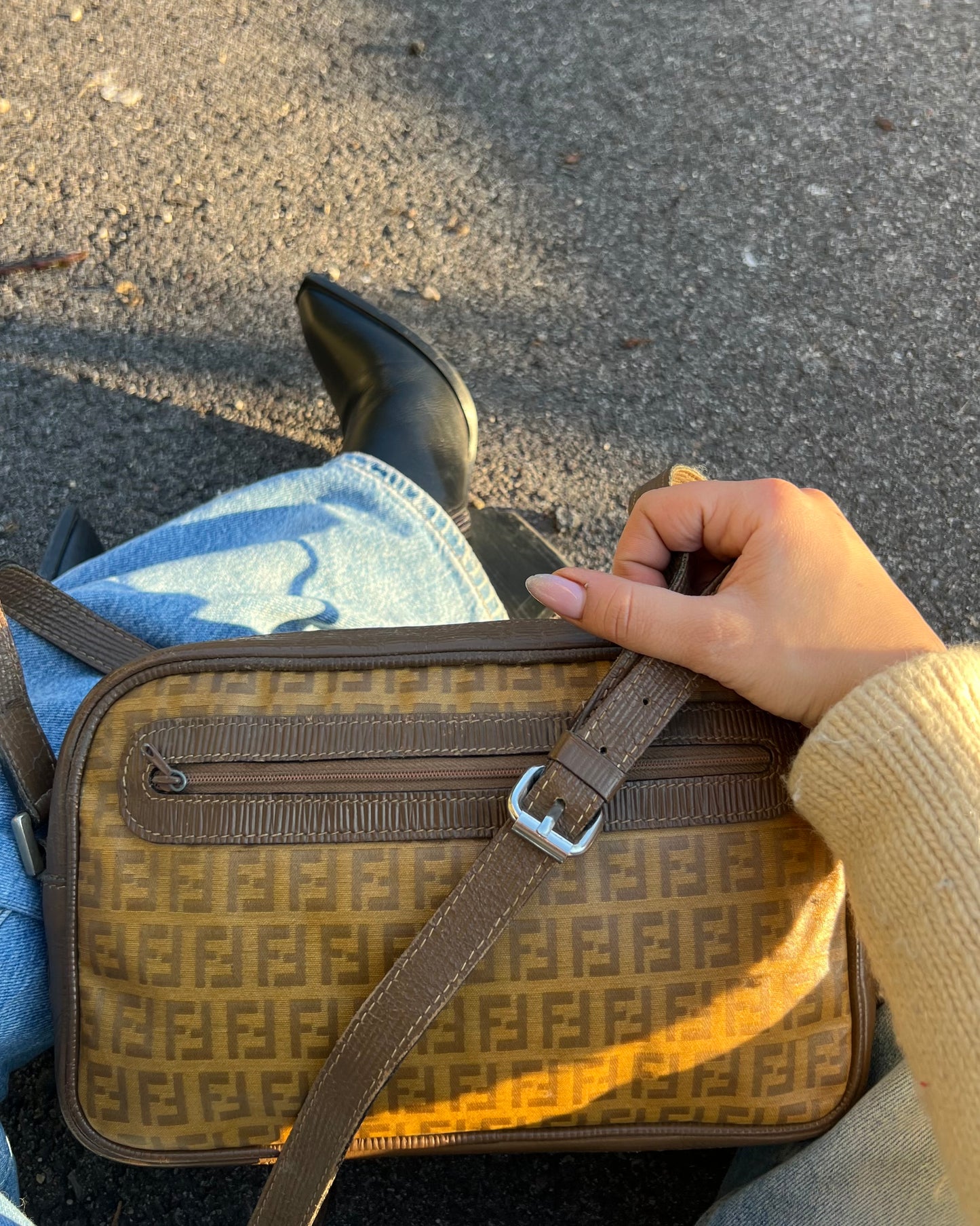 Borsa Fendi zucchino