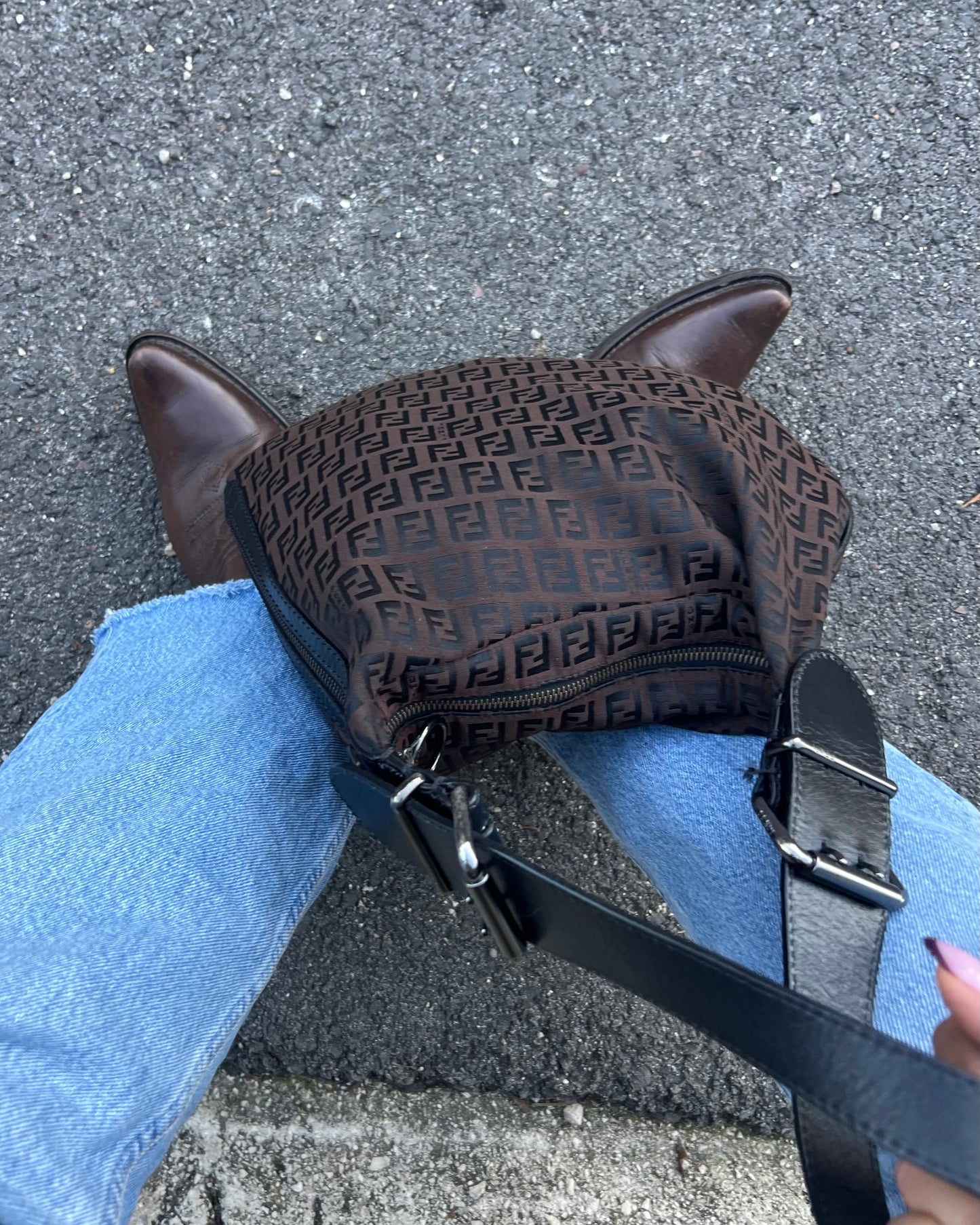 Fendi oyster cioccolato