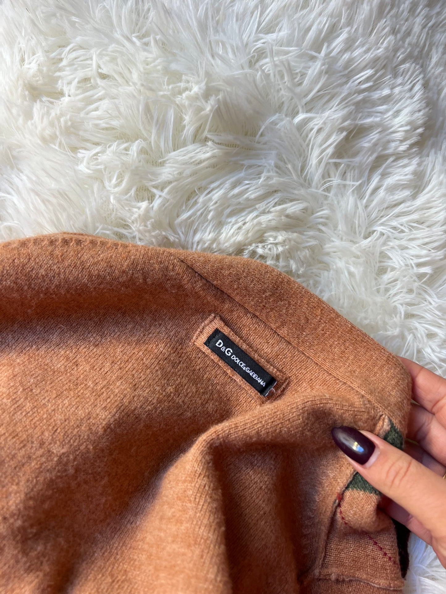 Cardigan in lana D&G