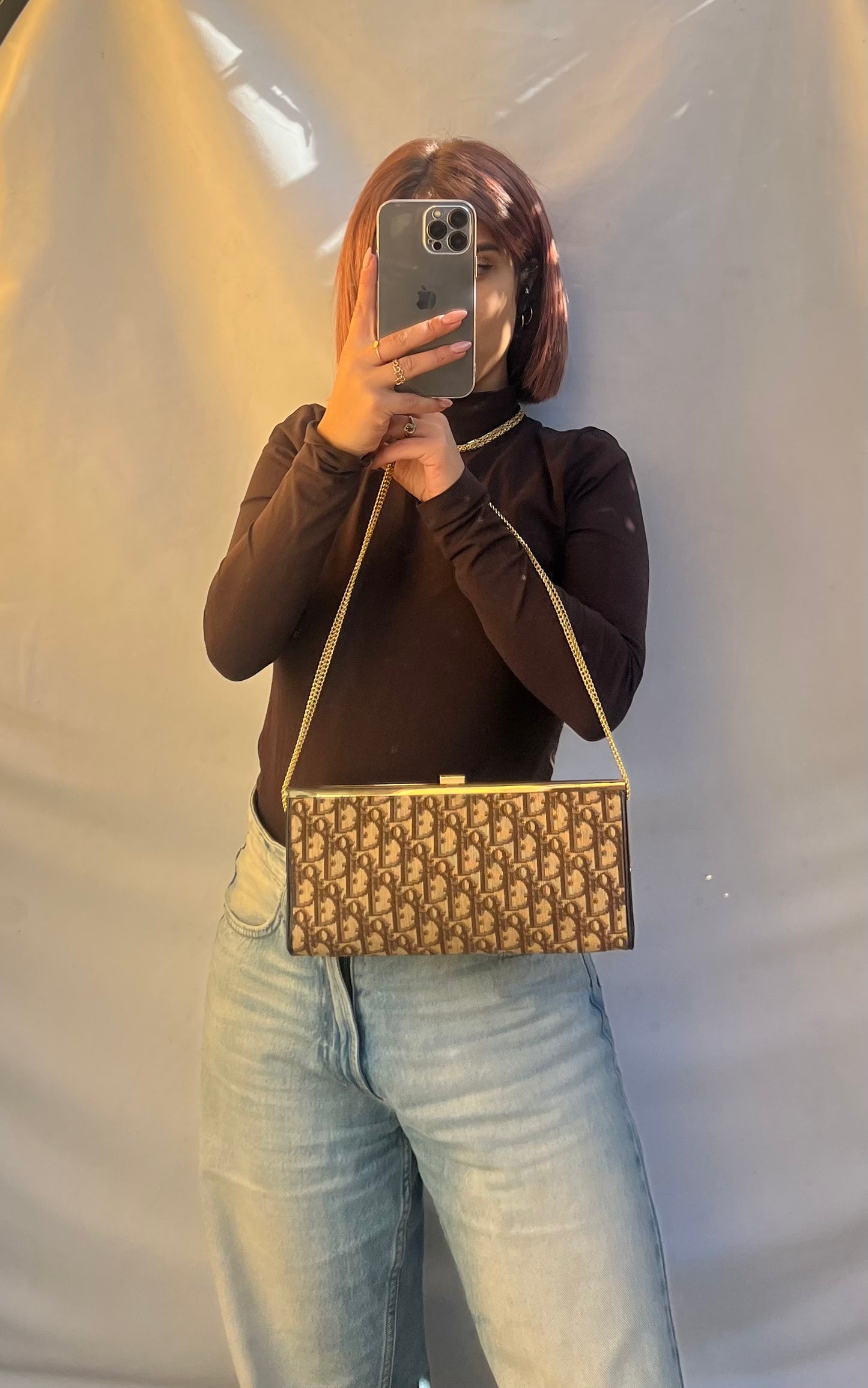 Clutch Dior vintage 1970