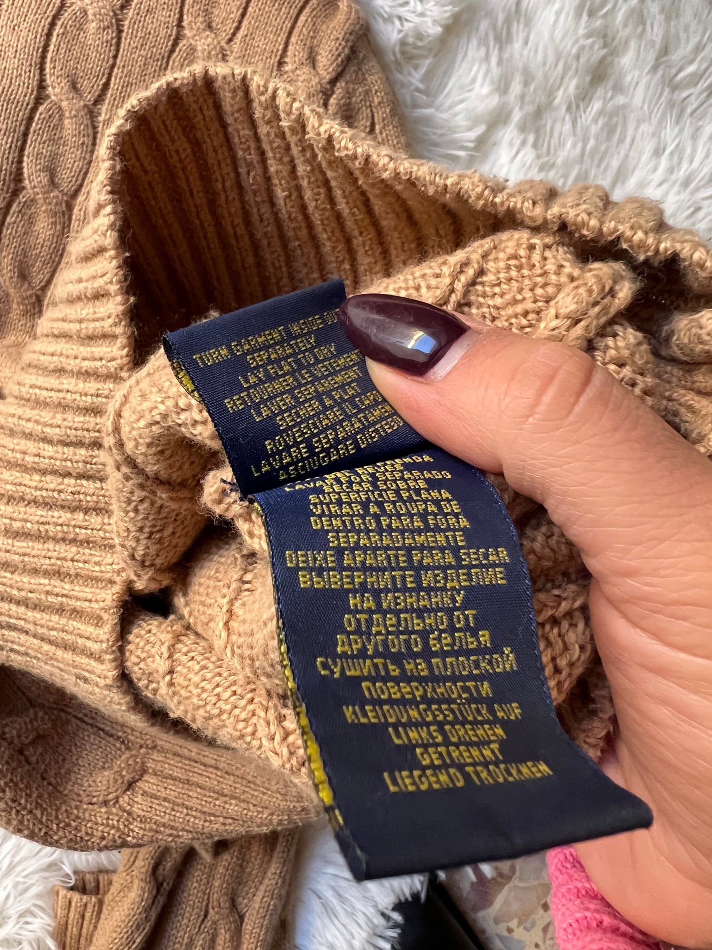 Iconico maglione Ralph Lauren