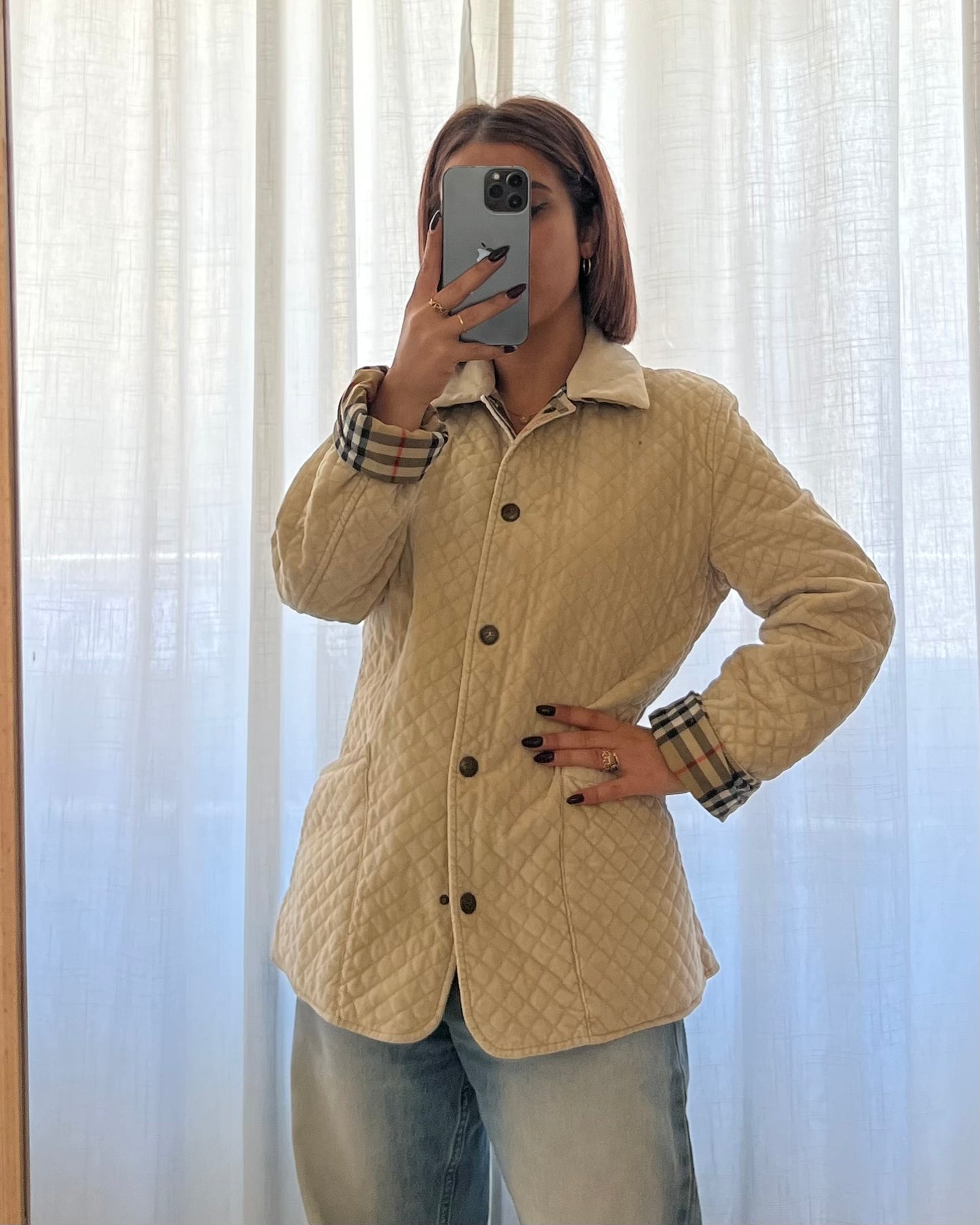 Giacca trapuntata Burberry