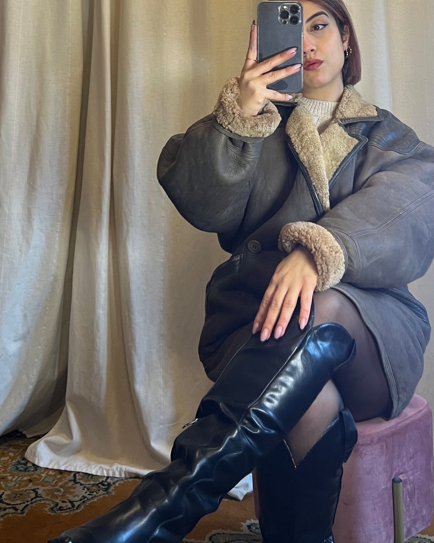 Shearling vintage