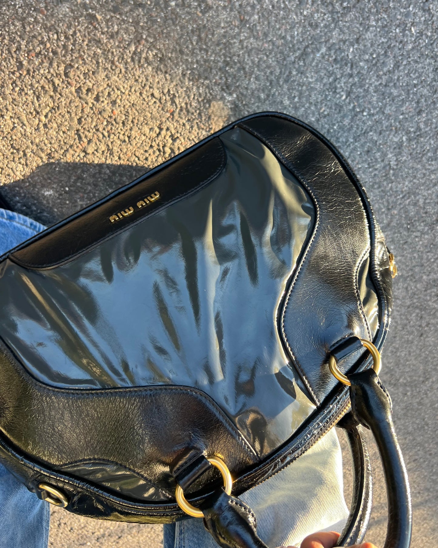 Maxi bowling Bag Miu Miu