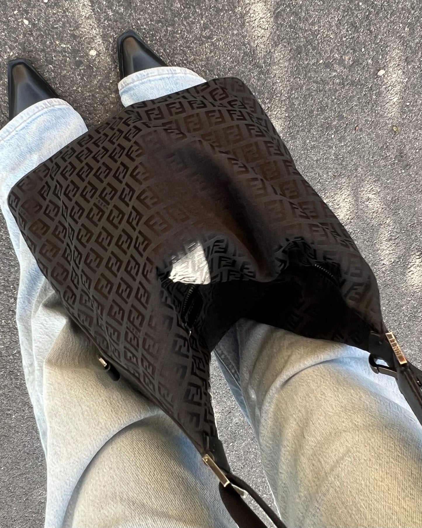 Borsa Fendi zucchino