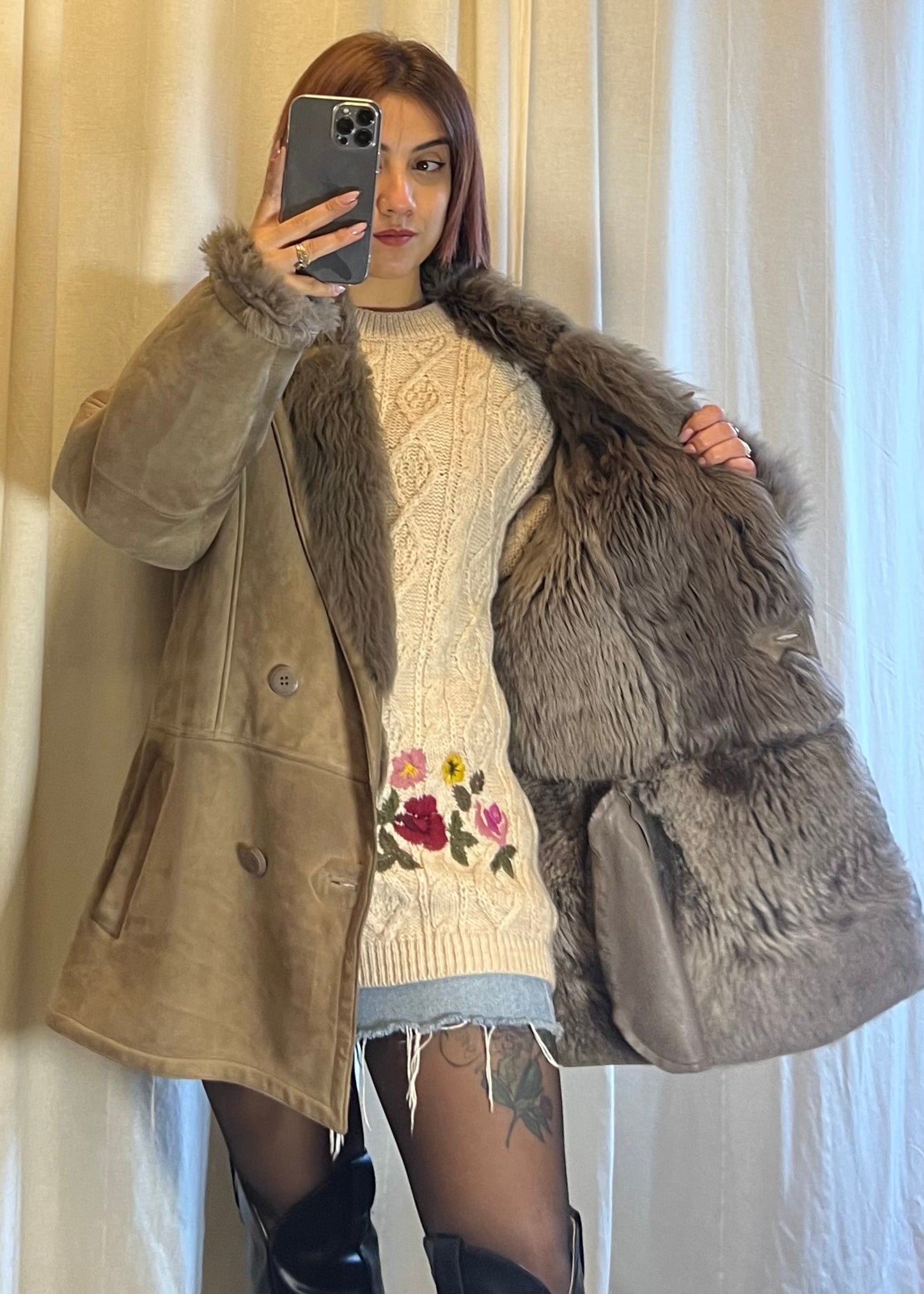 Shearling vintage