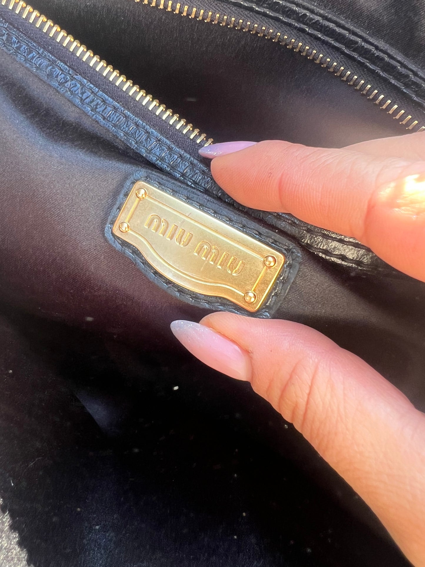 Maxi bowling Bag Miu Miu